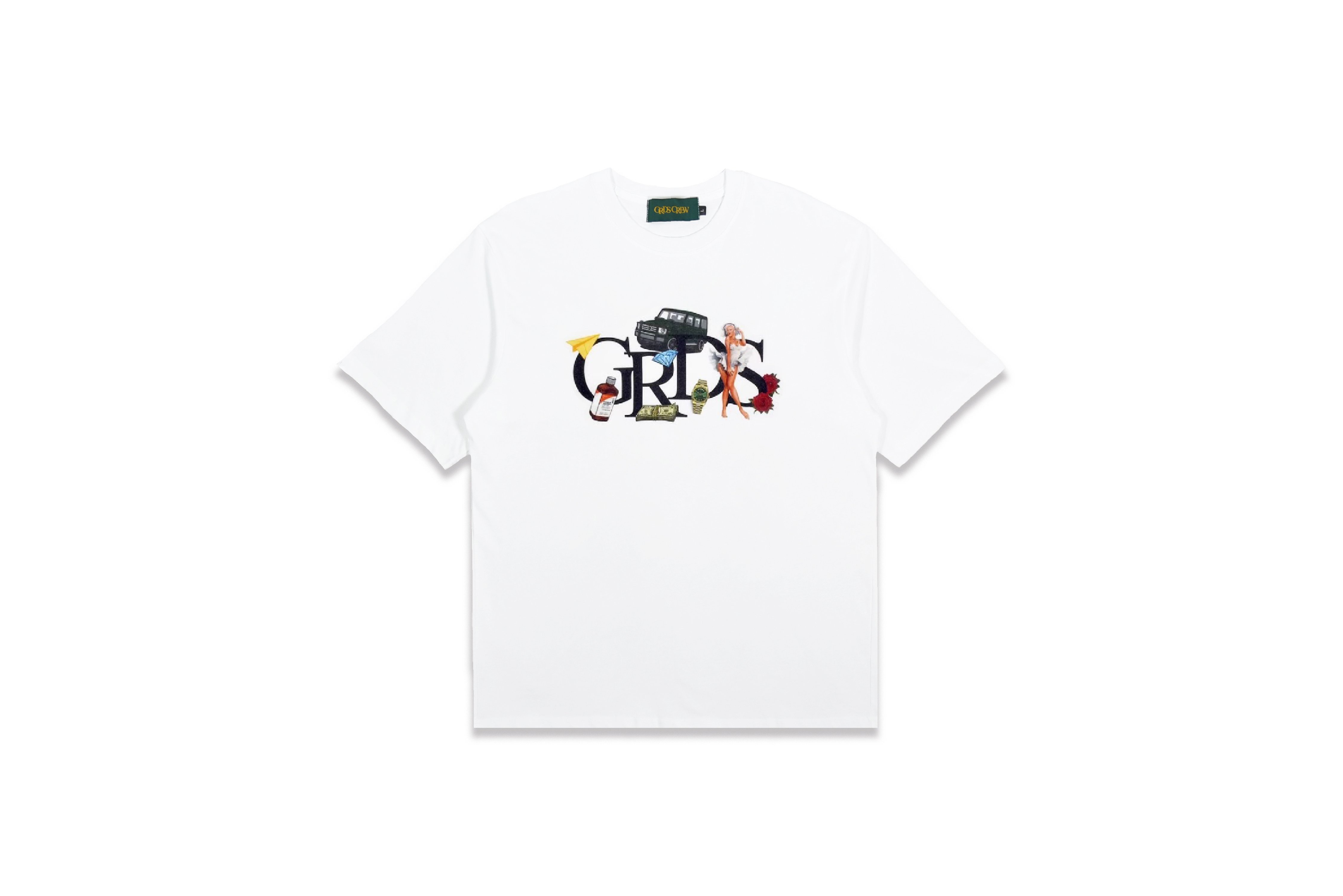 FLEXIN LOGO T-Shirt(白) FLEXIN LOGO T-Shirt(白)