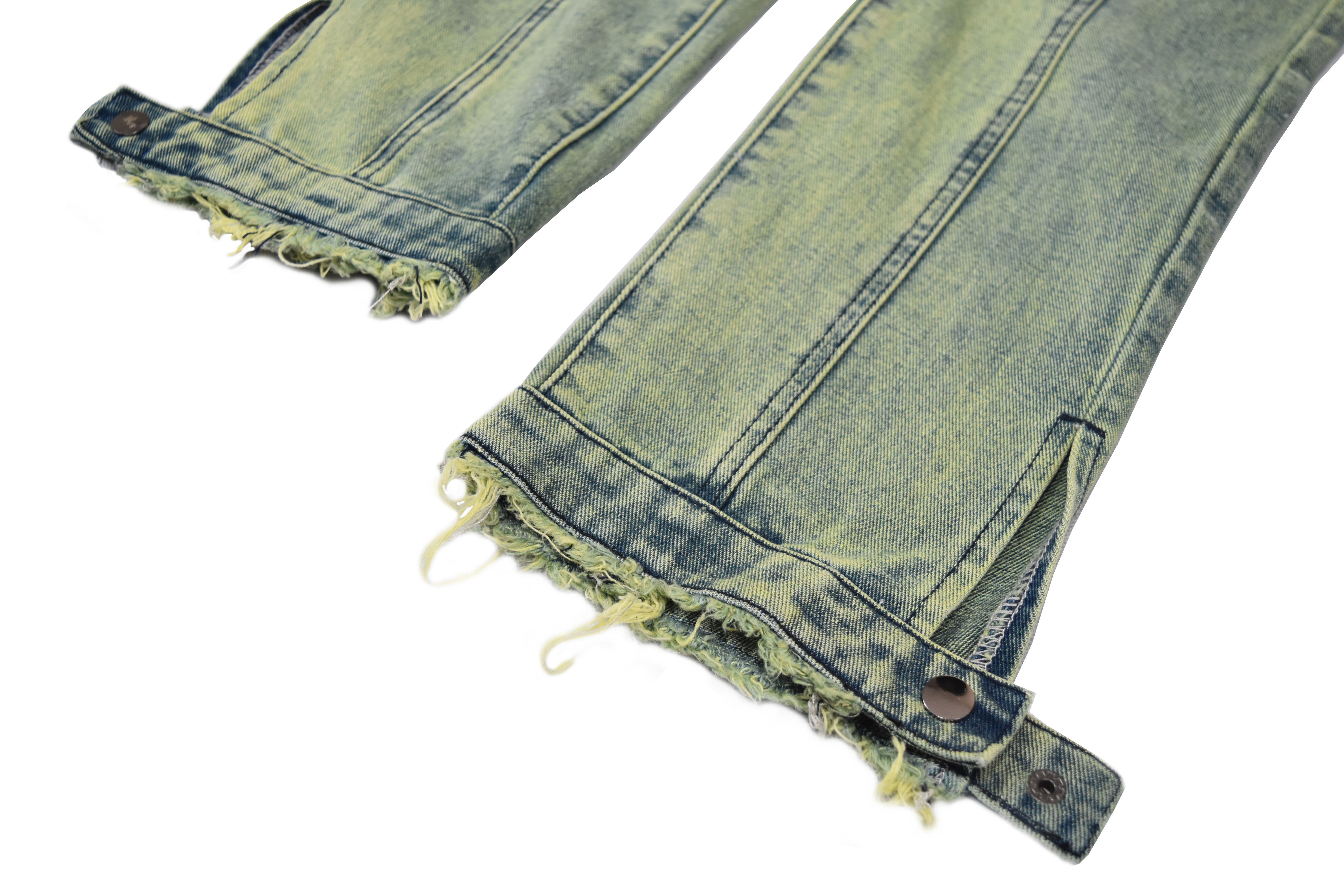 Double Sided - Green Wash 雙向綠水洗牛仔褲(綠)