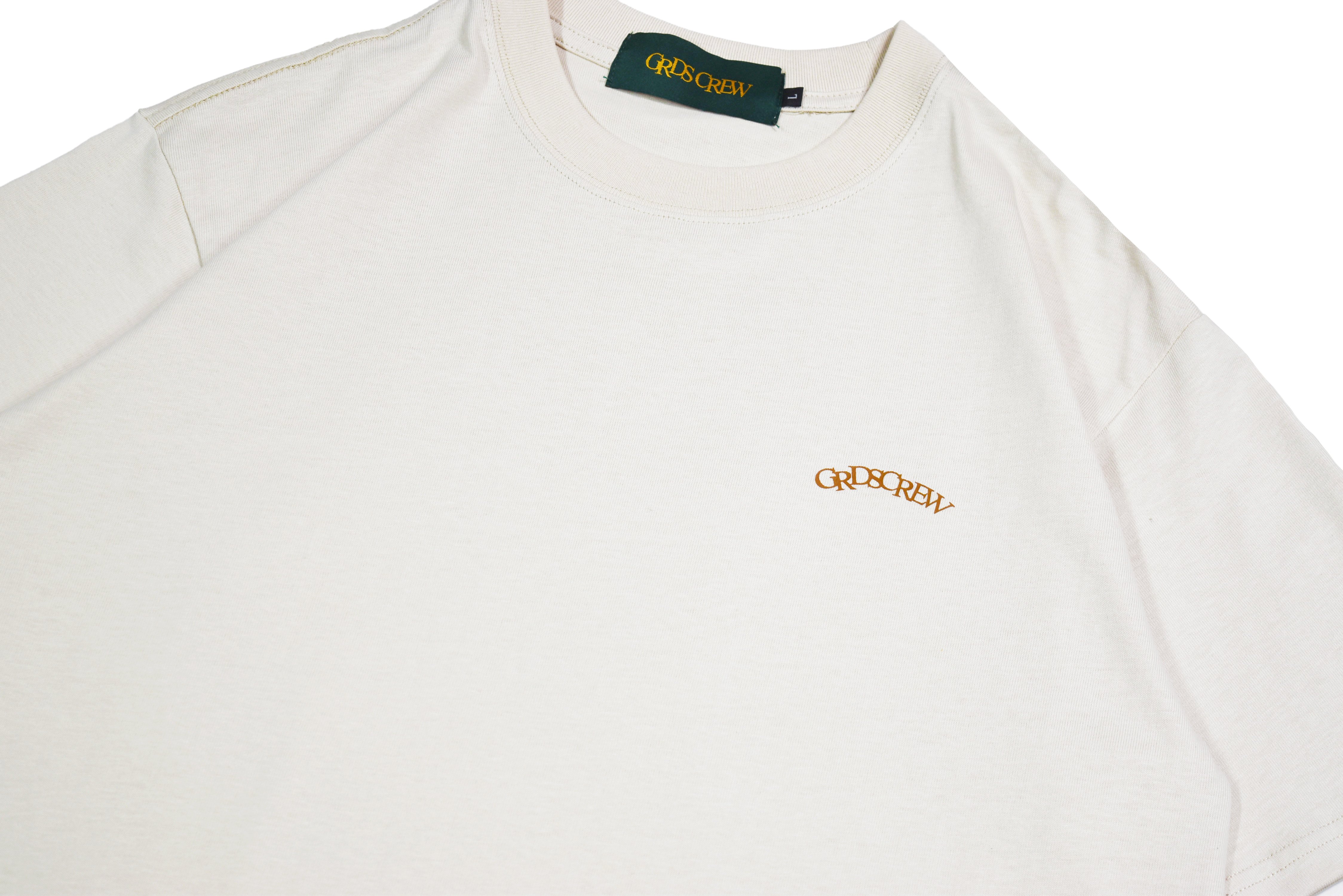 GRDSCREW CLASSIC T-Shirt(米/咖啡)