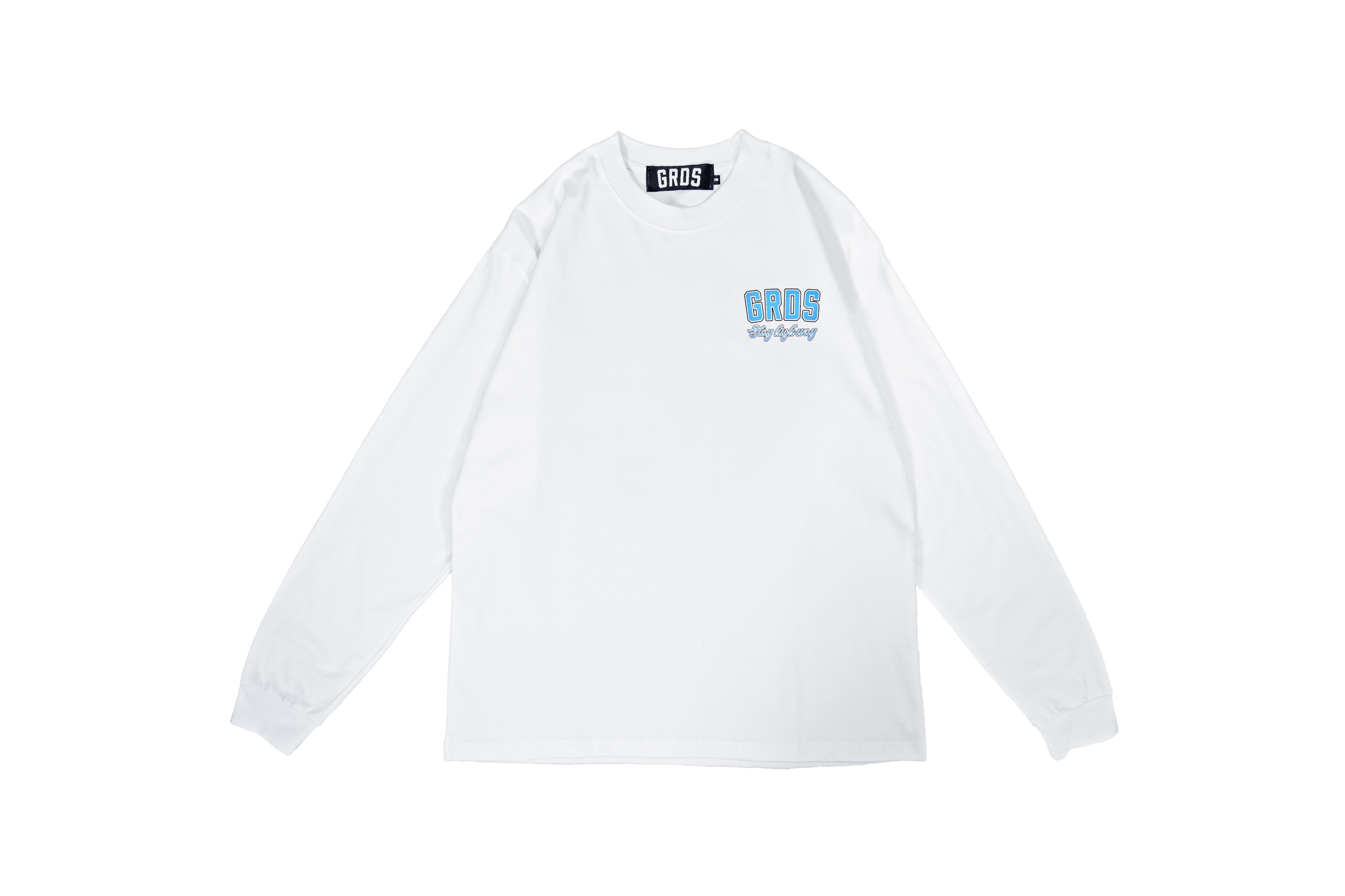 STAY HIGH WAY L/S T-Shirt 雲朵薄長袖(白)