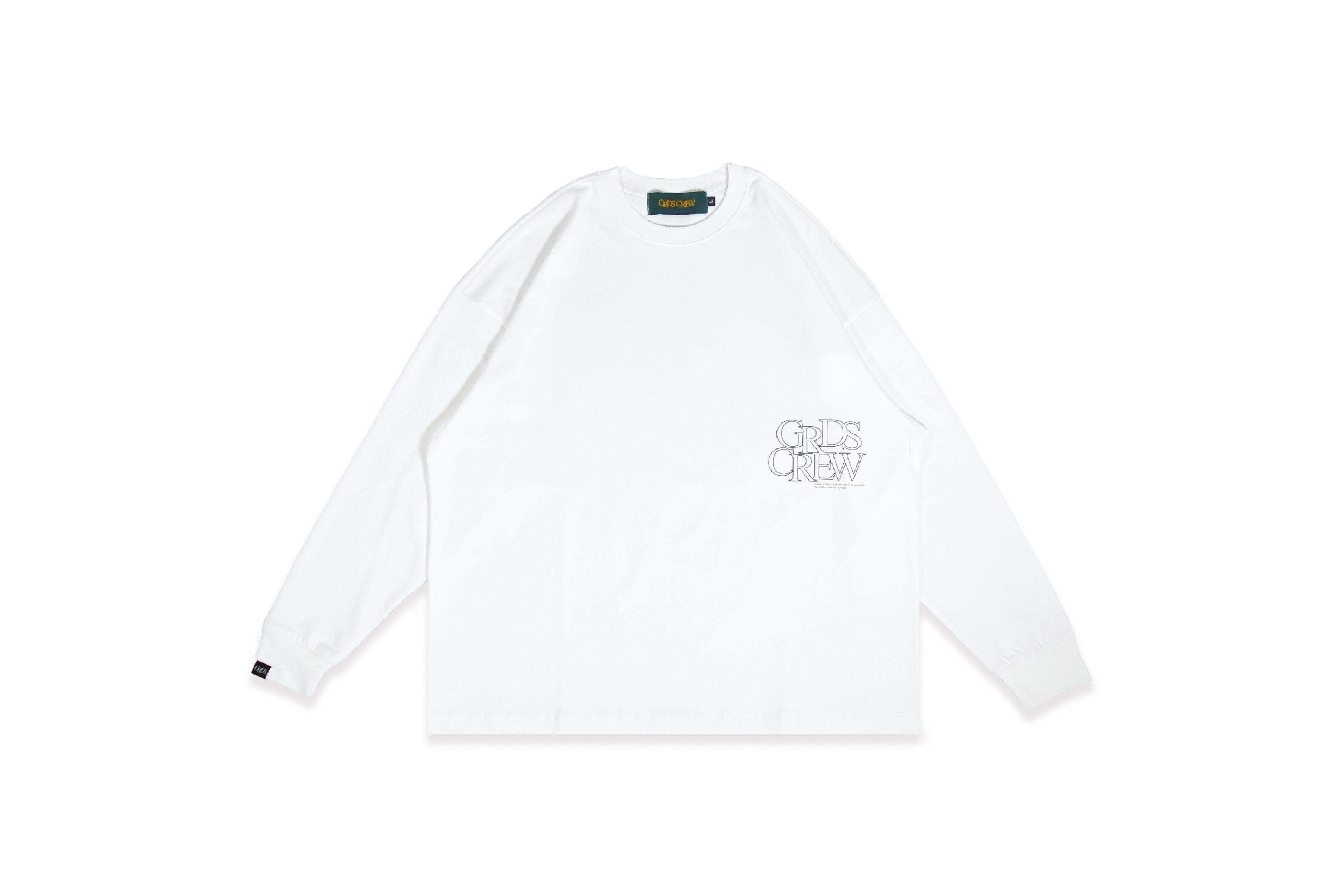 FRAME LINE LOGO L/S TEE(白) FRAME LINE LOGO L/S TEE(白)