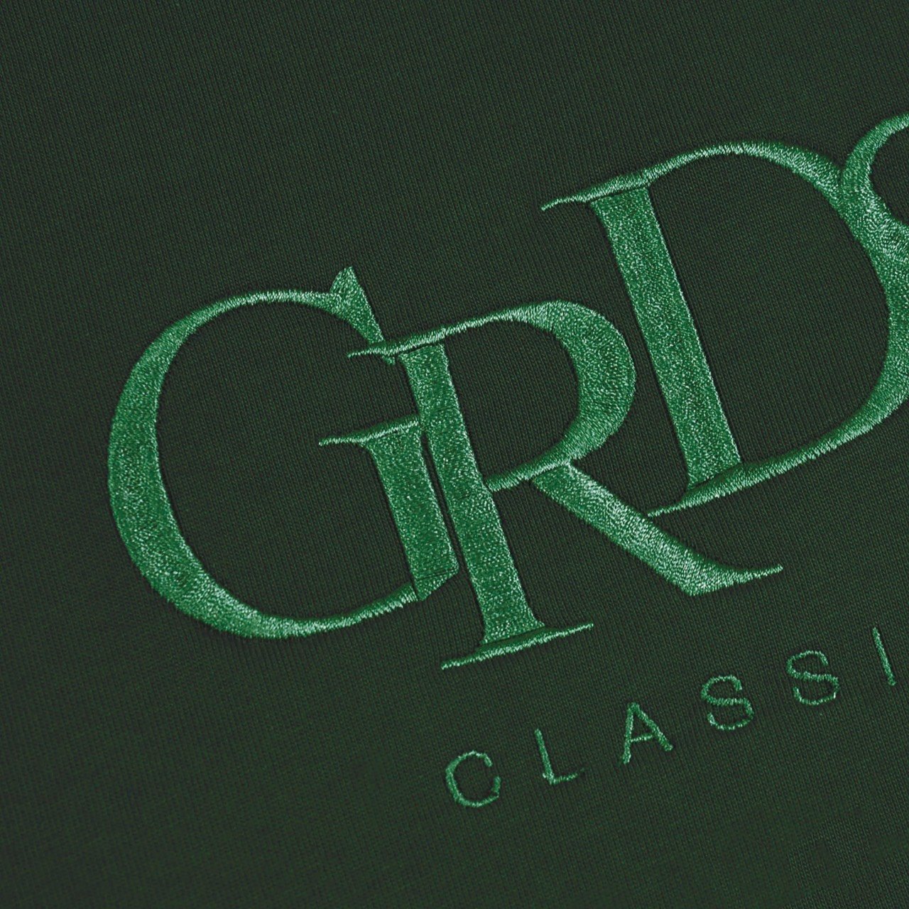 CLASSIC EMBROIDERY T-Shirt(墨綠/綠)