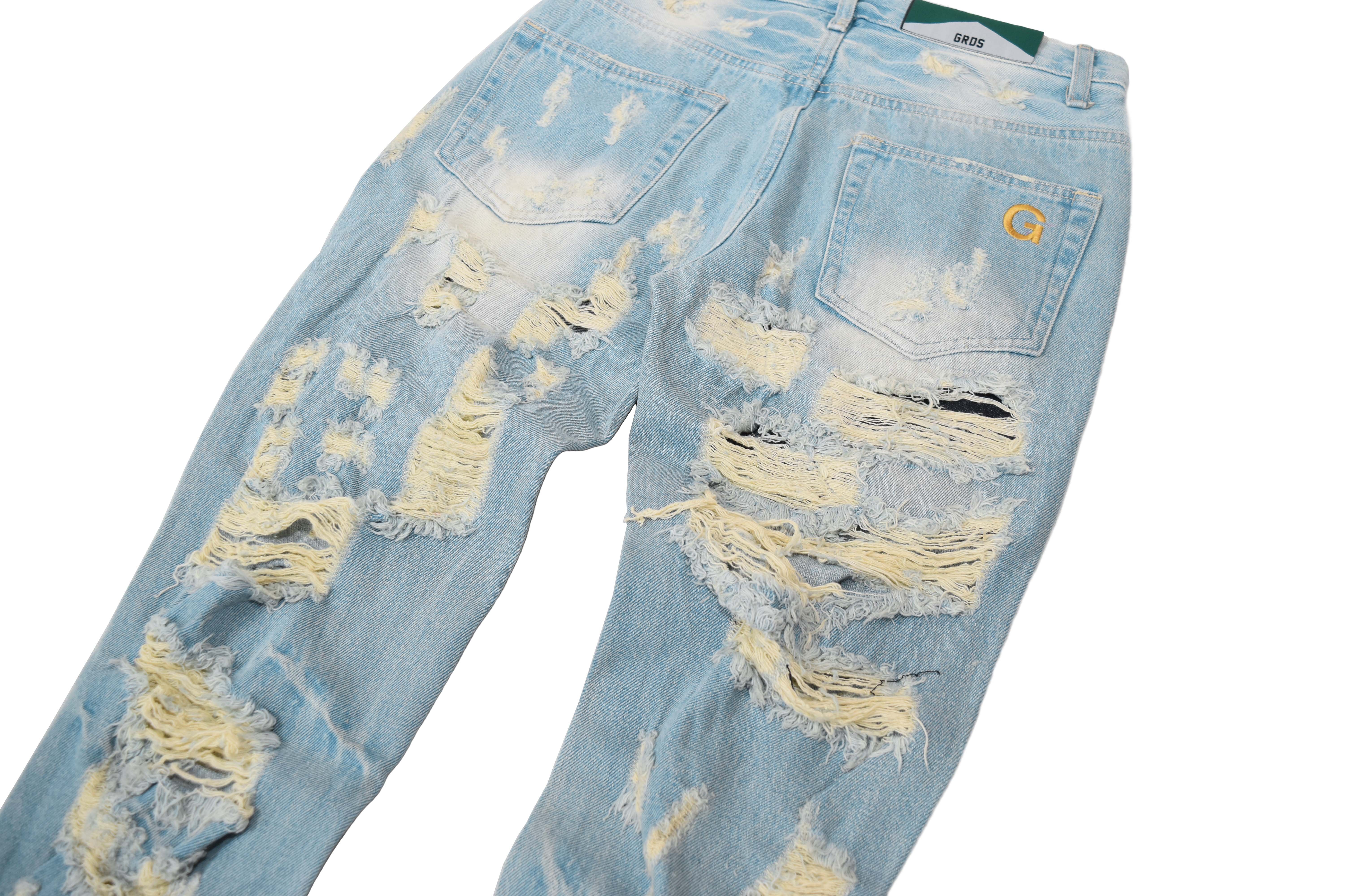 BOOM DAMAGE JEANS 大爆炸牛仔褲(復古懷舊)
