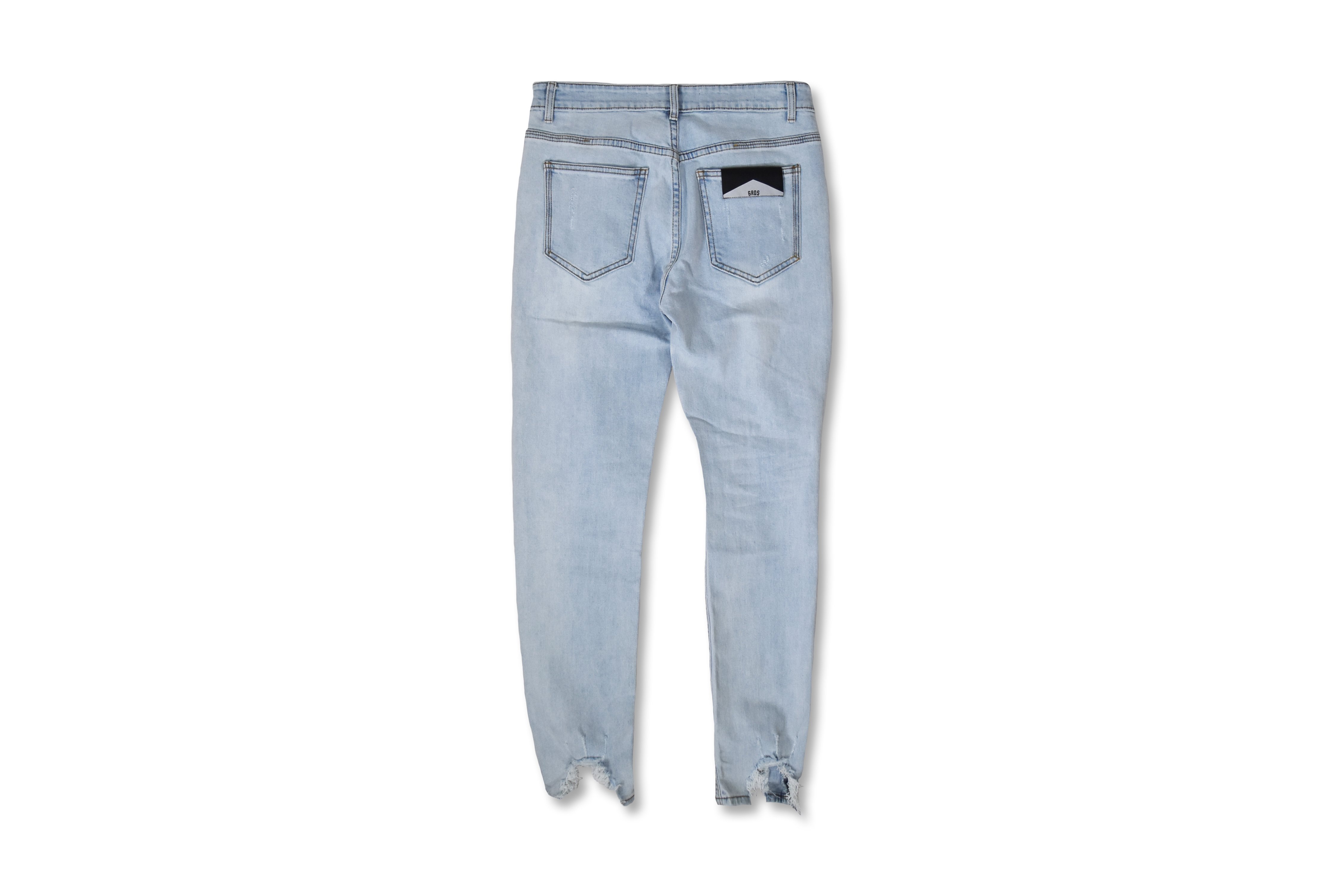 BRUSH CUT JEANS(藍)