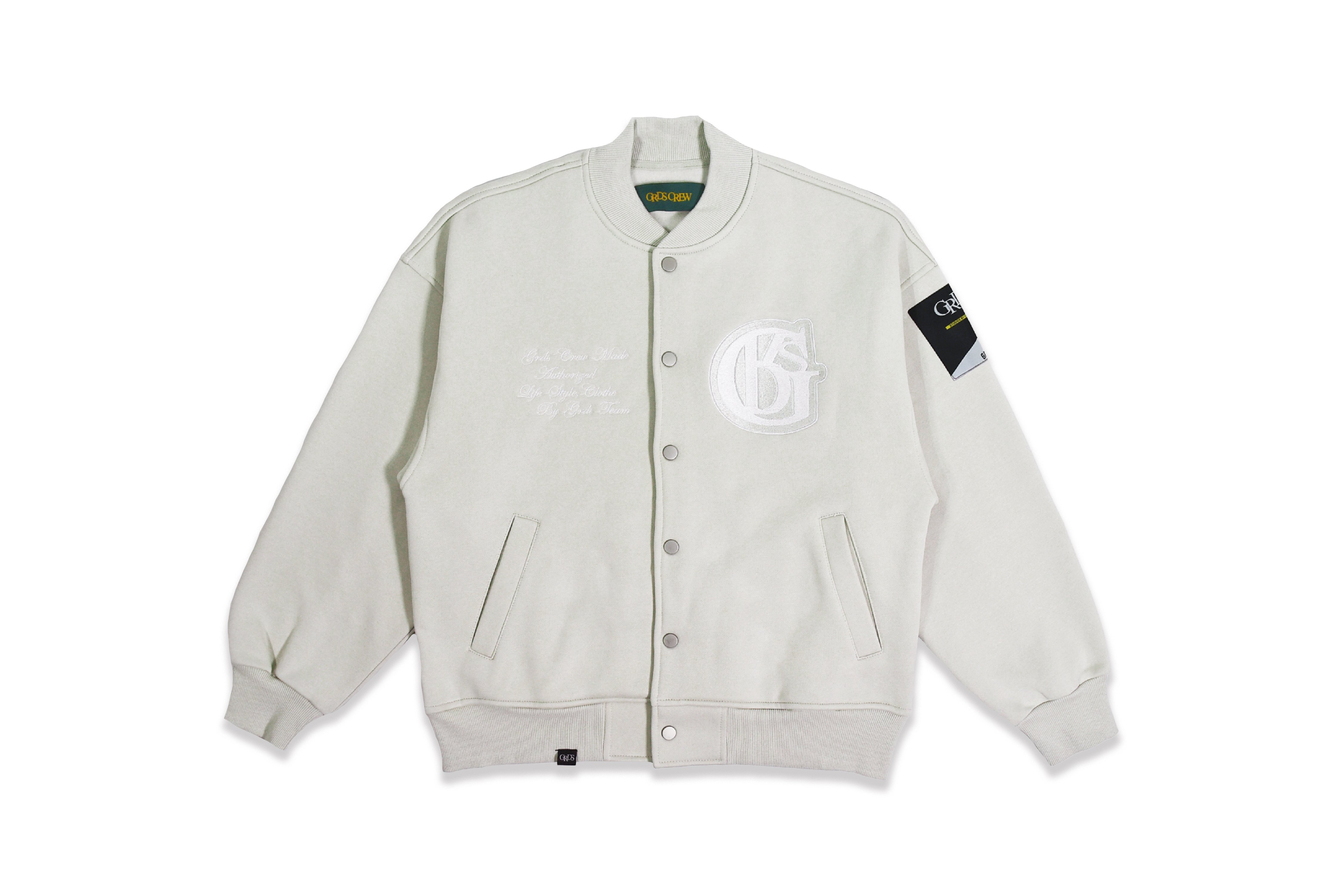 THE SIGN VARSITY JACKET(米白) THE SIGN VARSITY JACKET(米白)