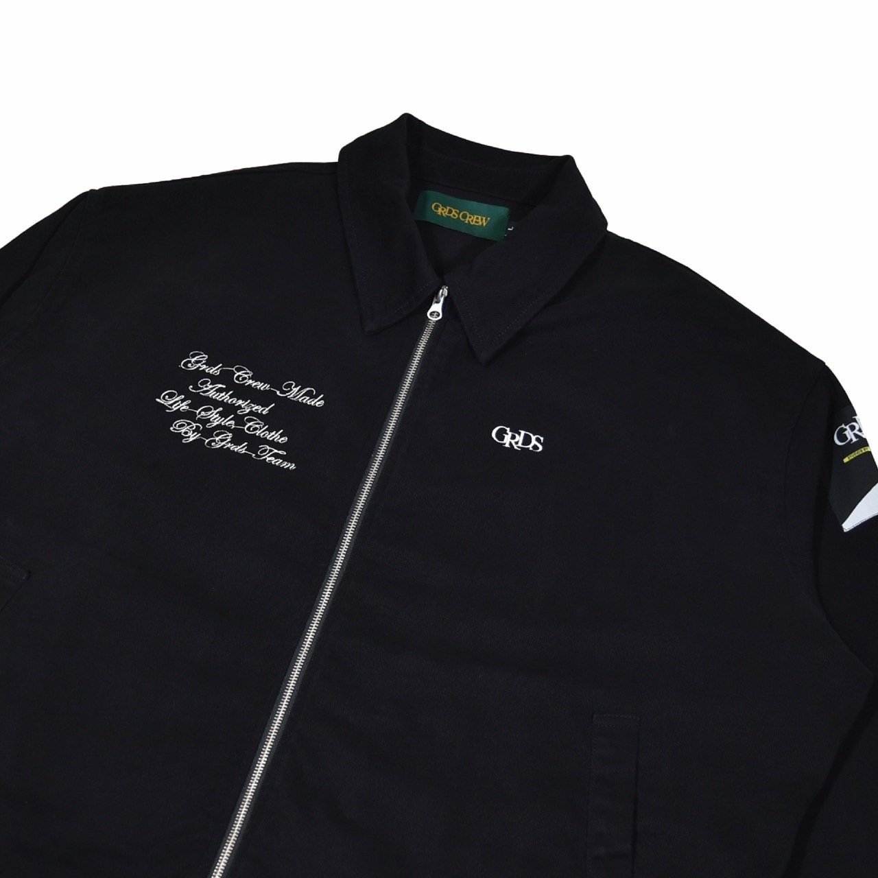 CURSIVE LAID-BACK JACKET(黑)