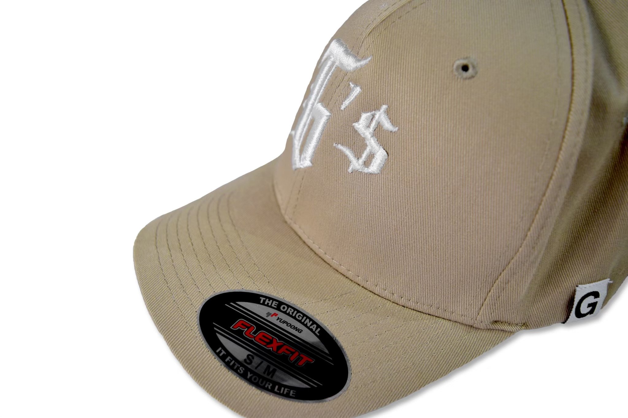 GOETHE FLEXFIT CAP 全封彈性帽(卡其)