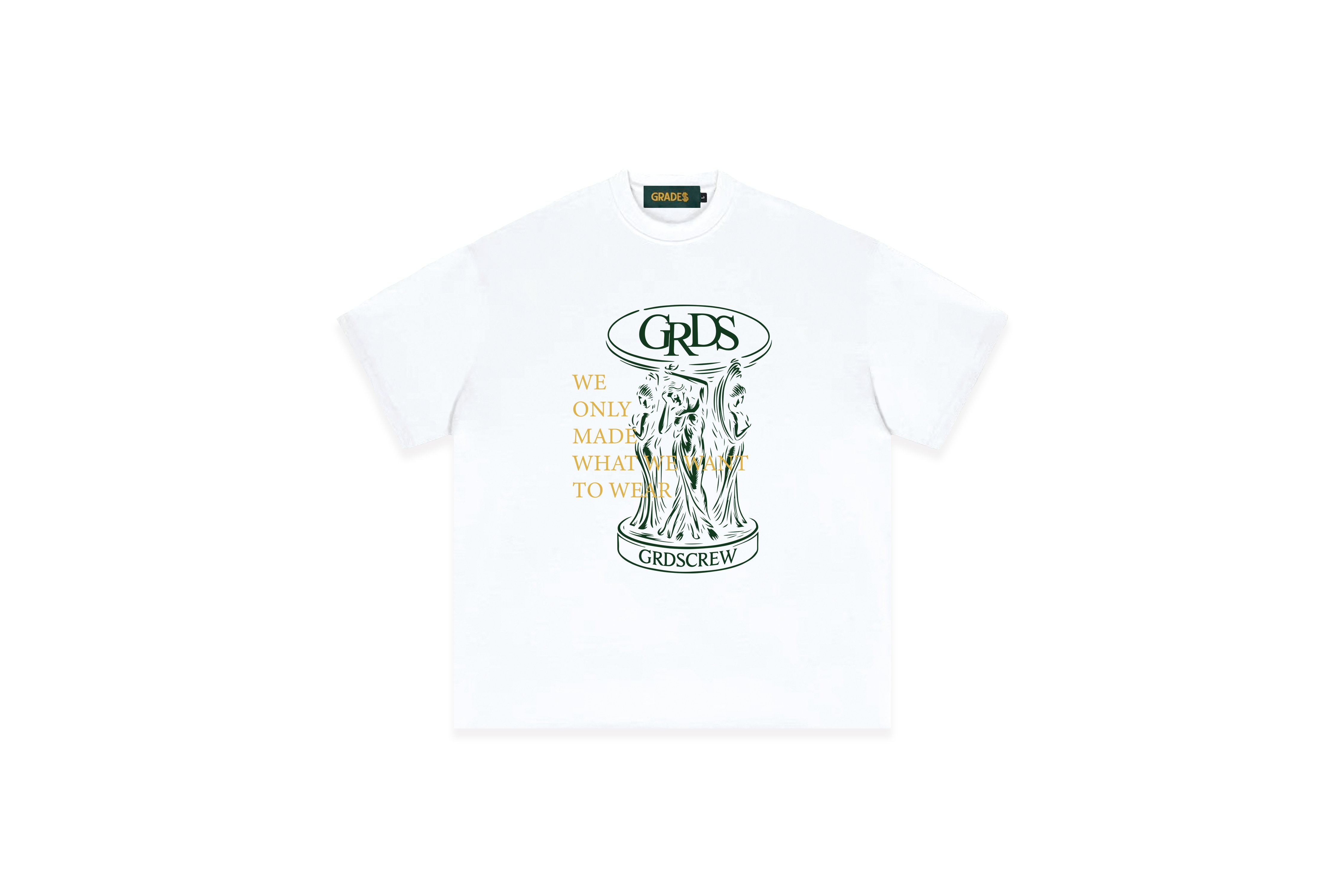 GRDS MANIFESTO T-Shirt(白) GRDS MANIFESTO T-Shirt(白)