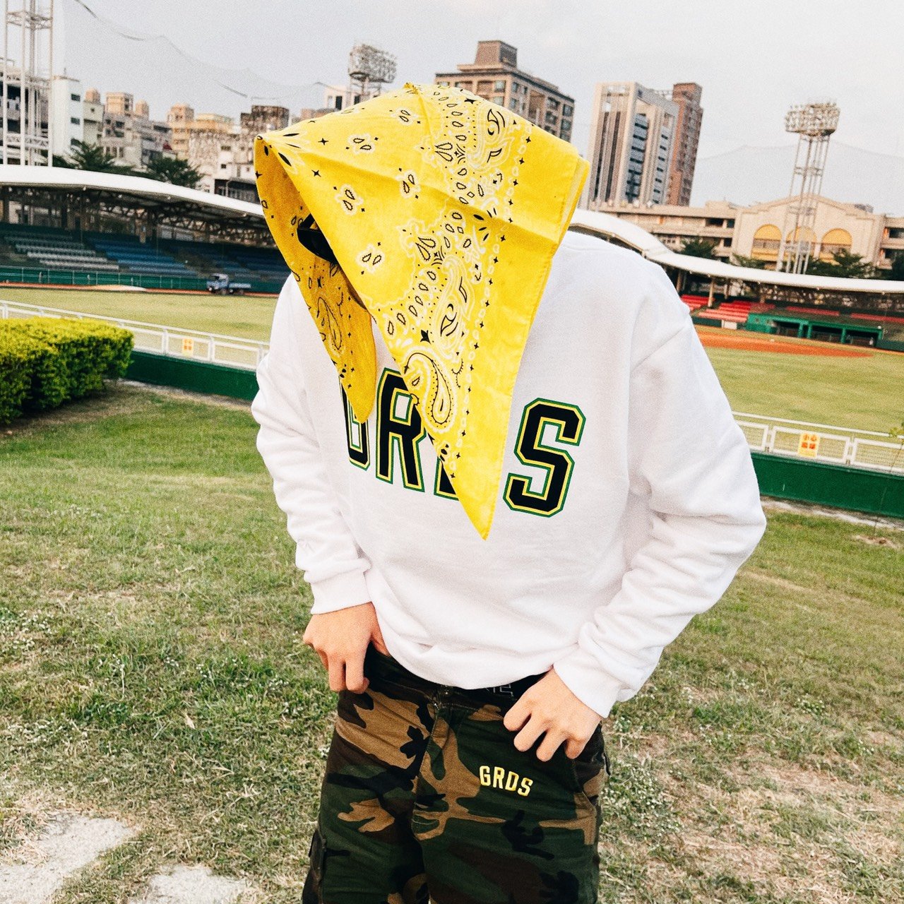 SPORTS LOGO SWEATHER (W) 經典運動字大學衛衣