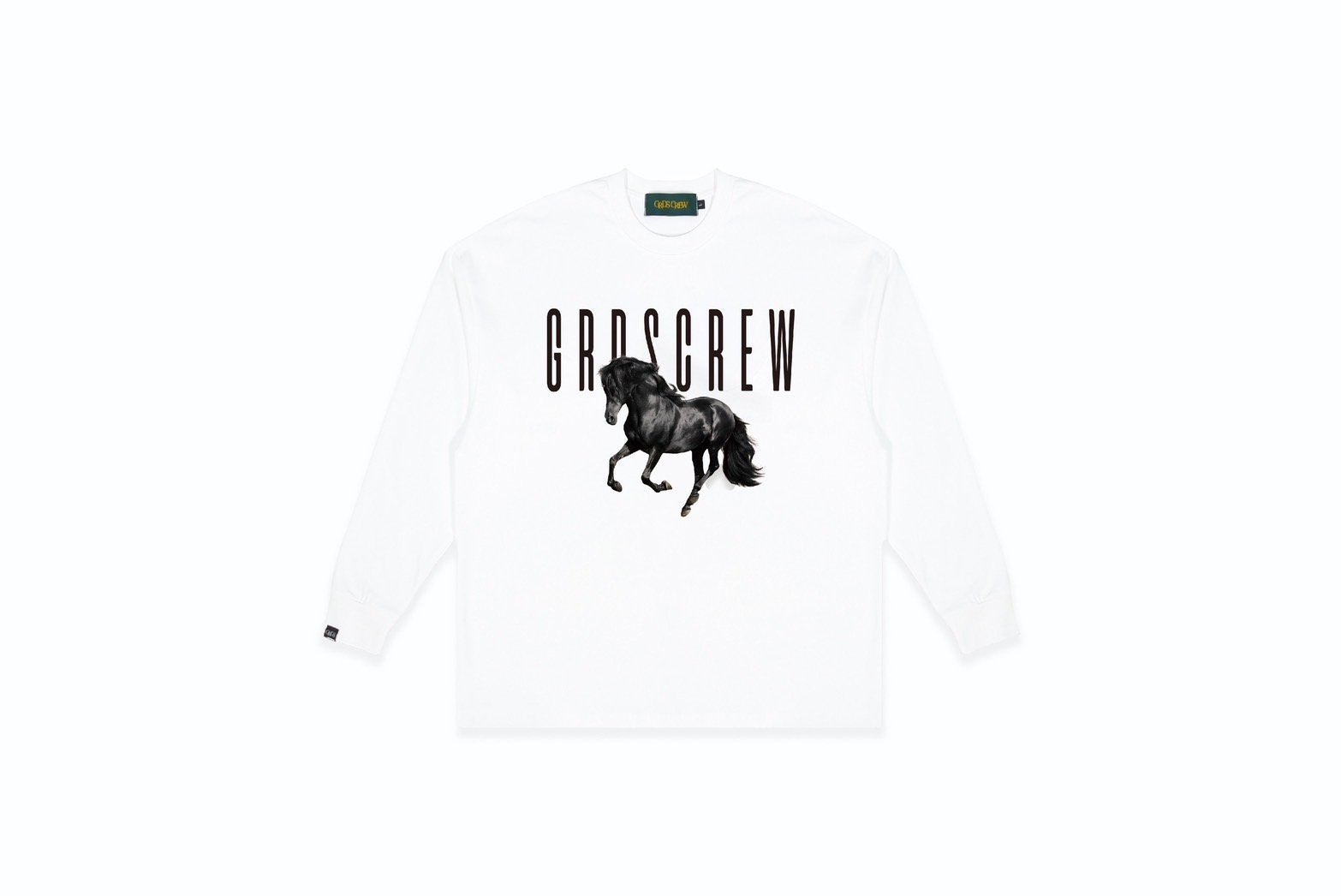 DARK HORSE L/S TEE(白) DARK HORSE L/S TEE(白)