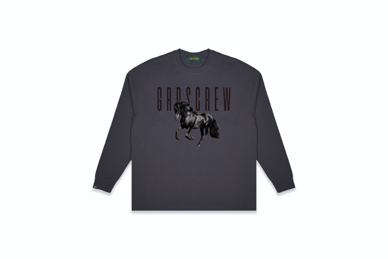 DARK HORSE L/S TEE(深灰) DARK HORSE L/S TEE(深灰)