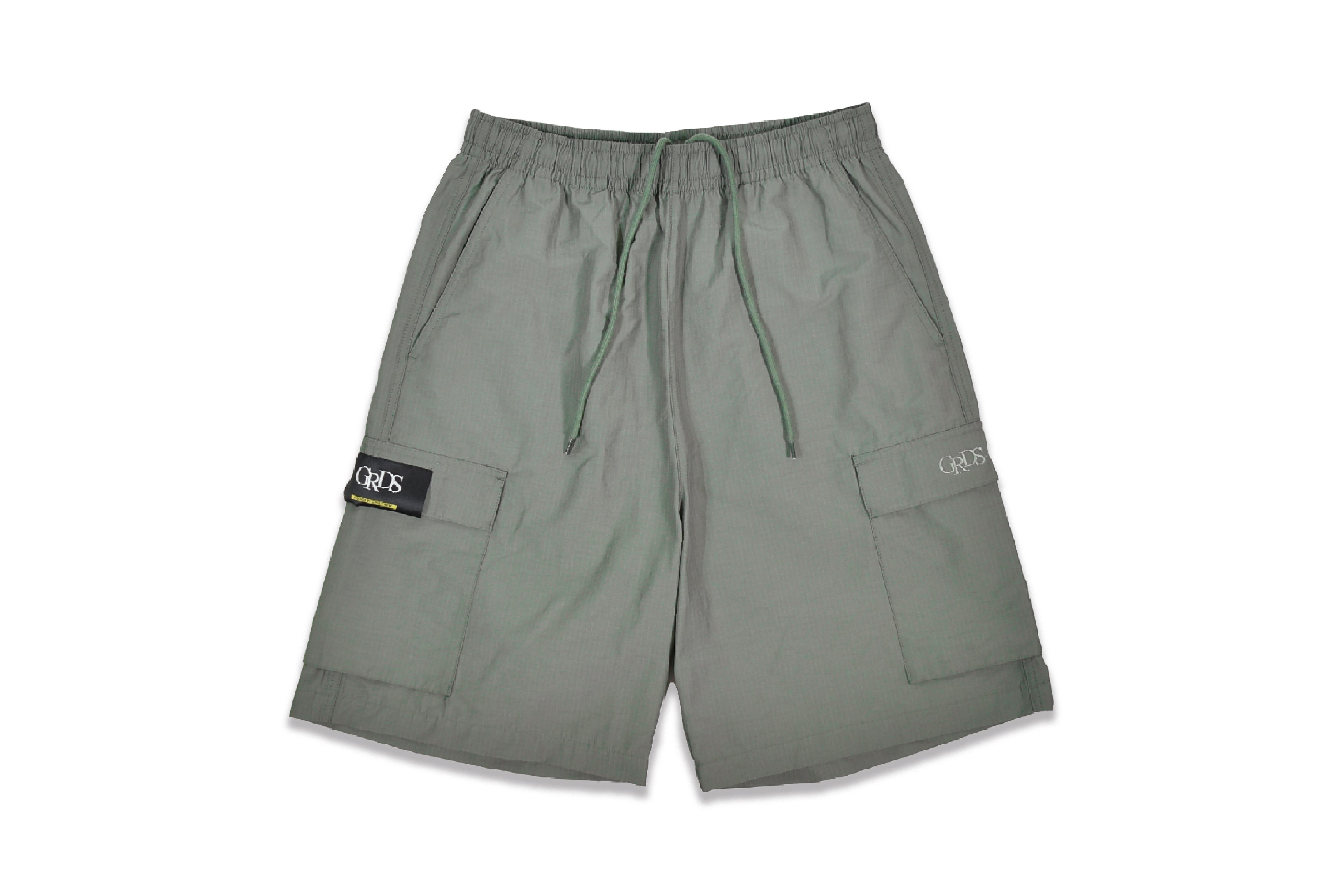 GRDSCREW RIPSTOP POCKET SHORTS(灰綠) GRDSCREW RIPSTOP POCKET SHORTS(灰綠)