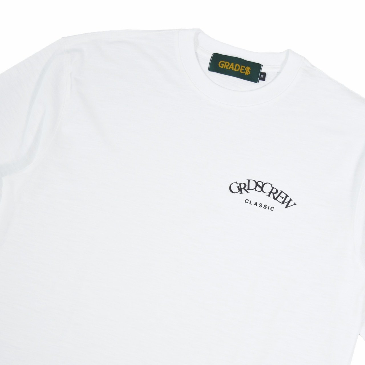 GRDSCREW L/S Tee(竹節棉/白)