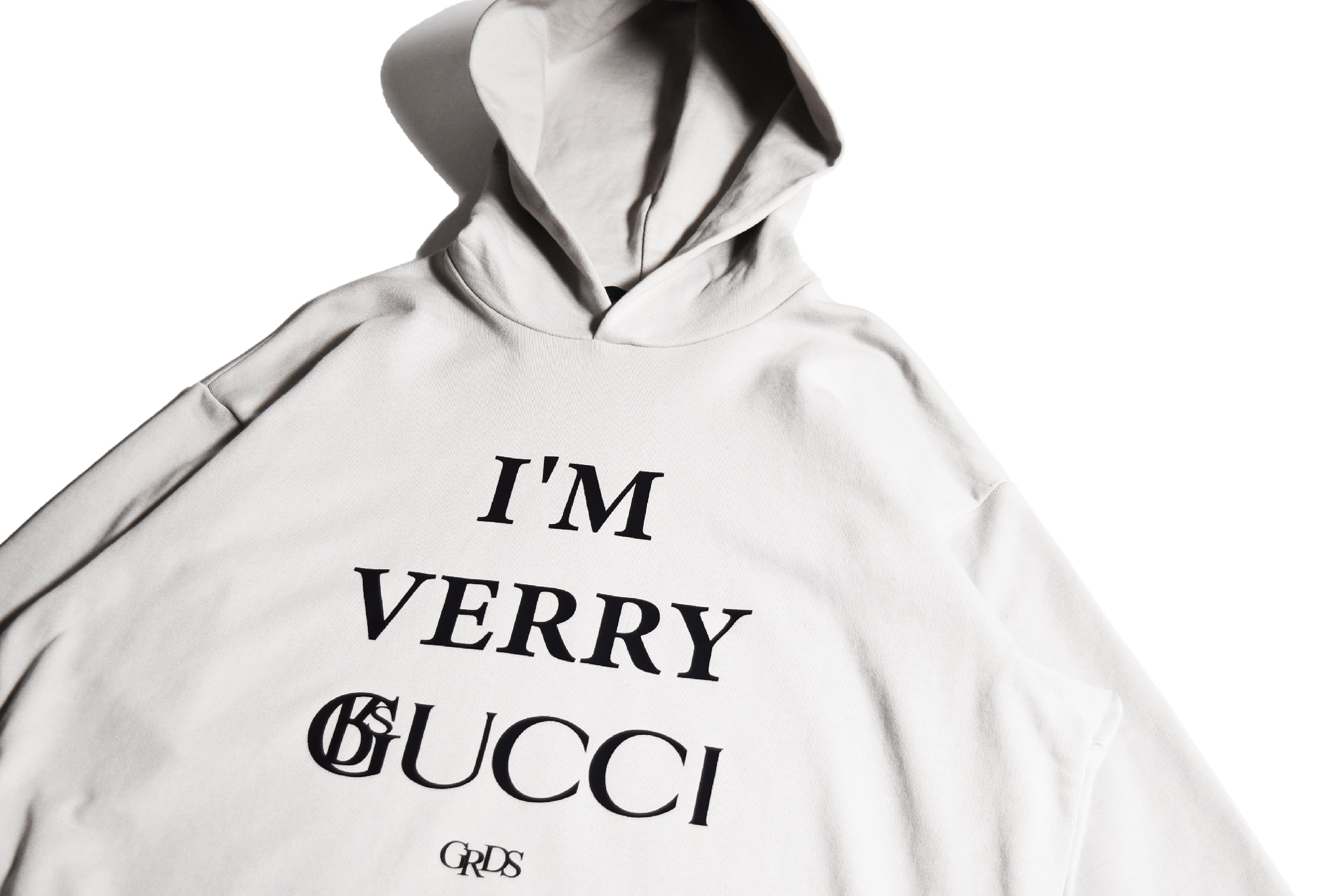 I'M VERRY GUXXI HOODIE(沙灰)
