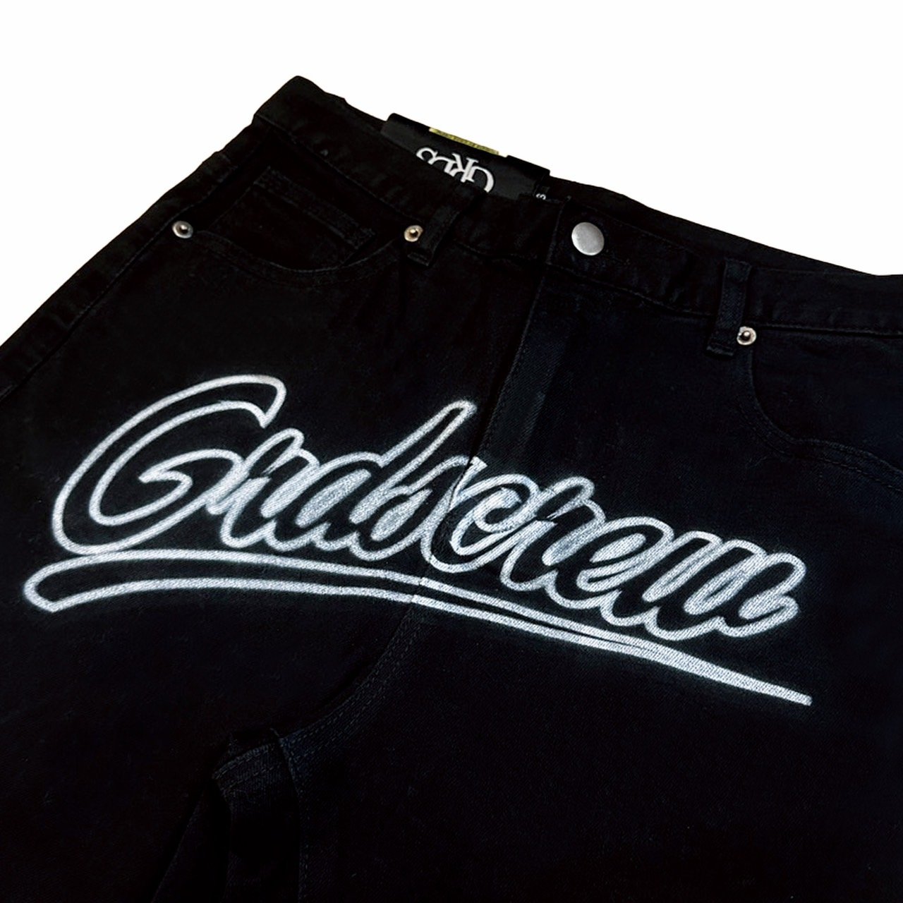 GRDS CREW LOGO JEANS(黑)