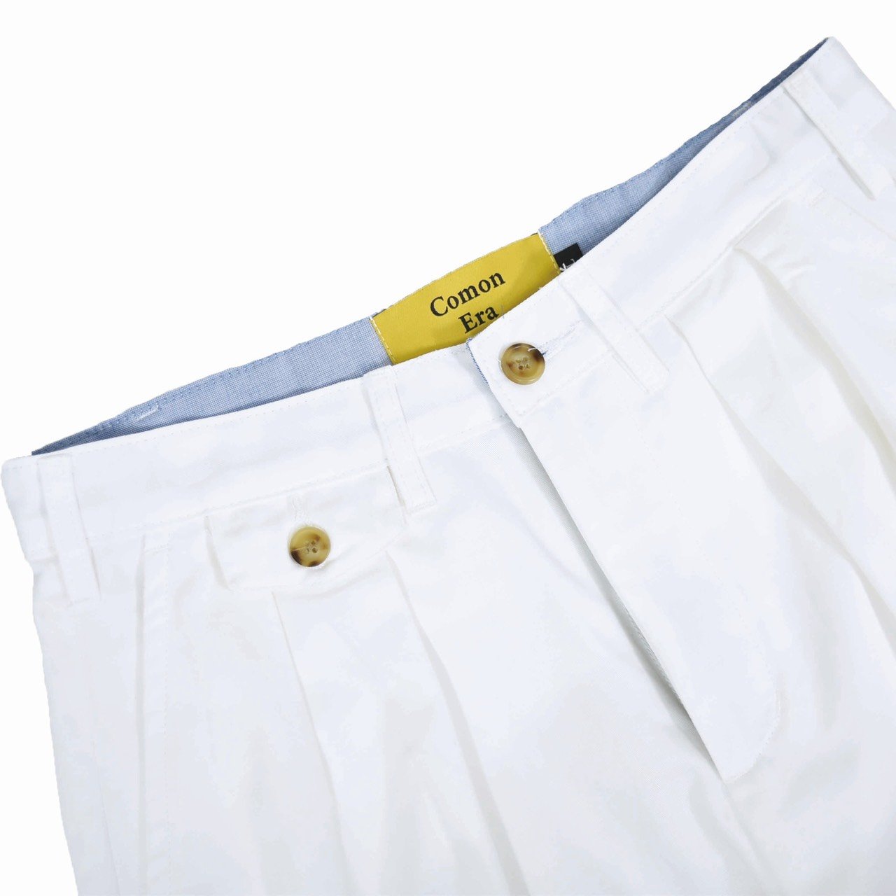 TAPERED CASUAL PANTS(白)