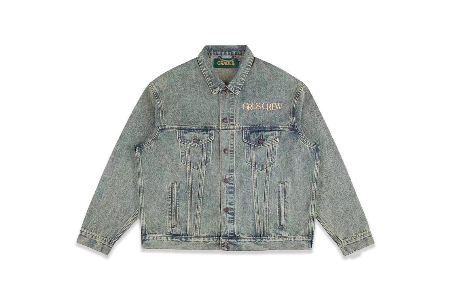 MUD-WASHED DENIM JACKET