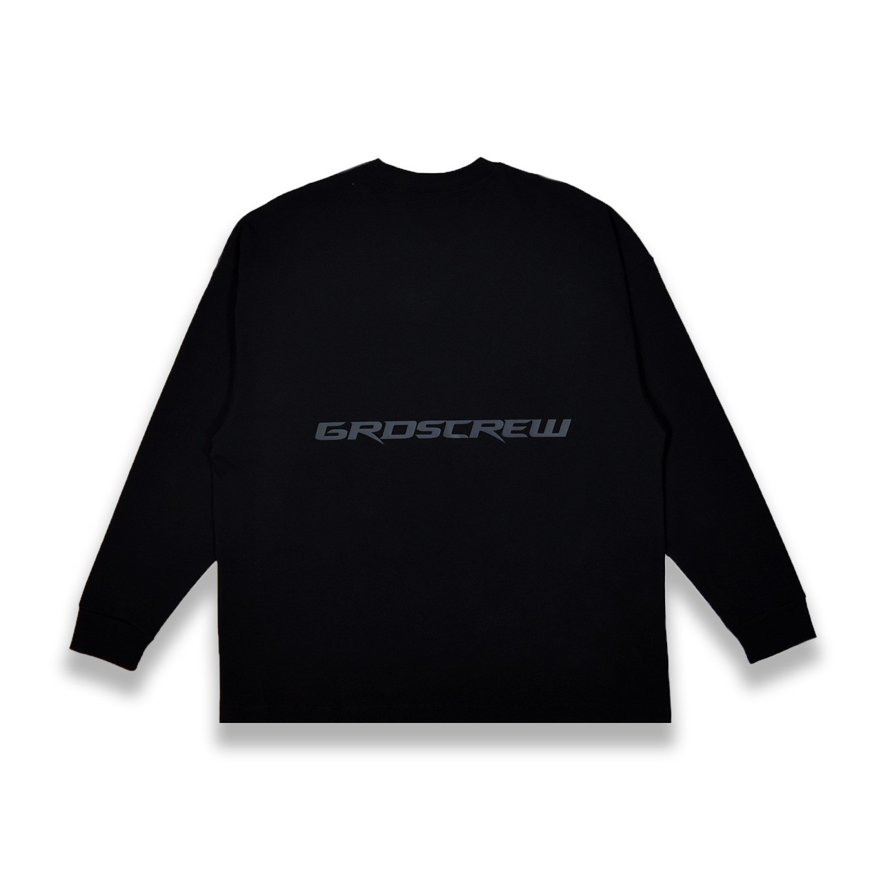 RACING LOGO L/S TEE(黑)