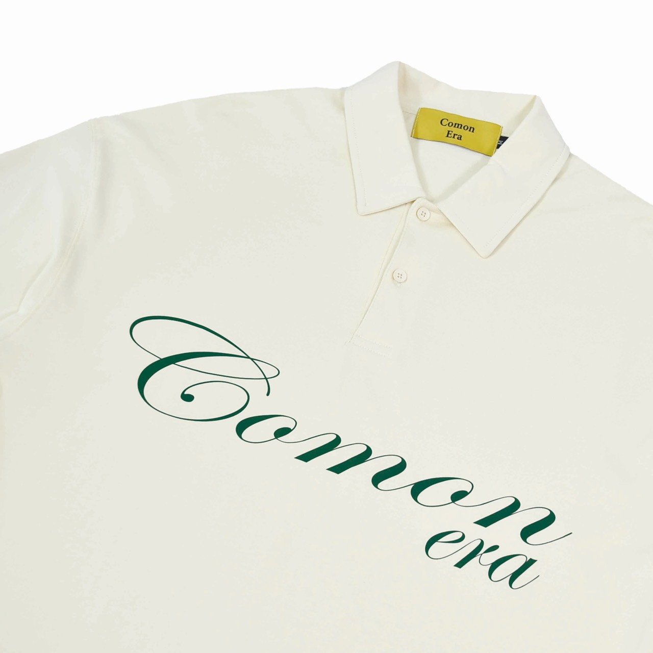 CURSIVE POLO TEE(杏色)