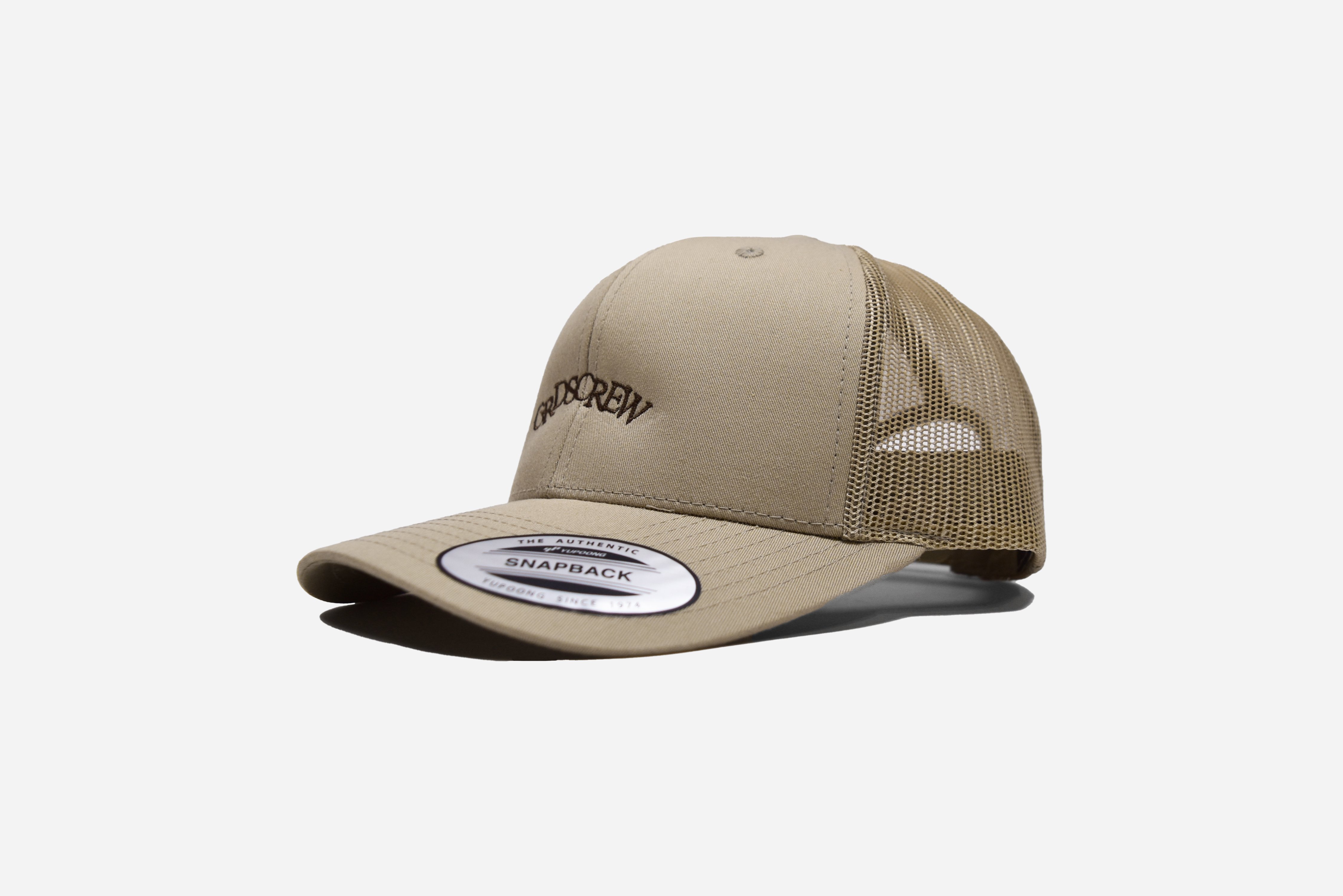 GRDSCREW CLASSIC TRUCKER CAP(卡其)
