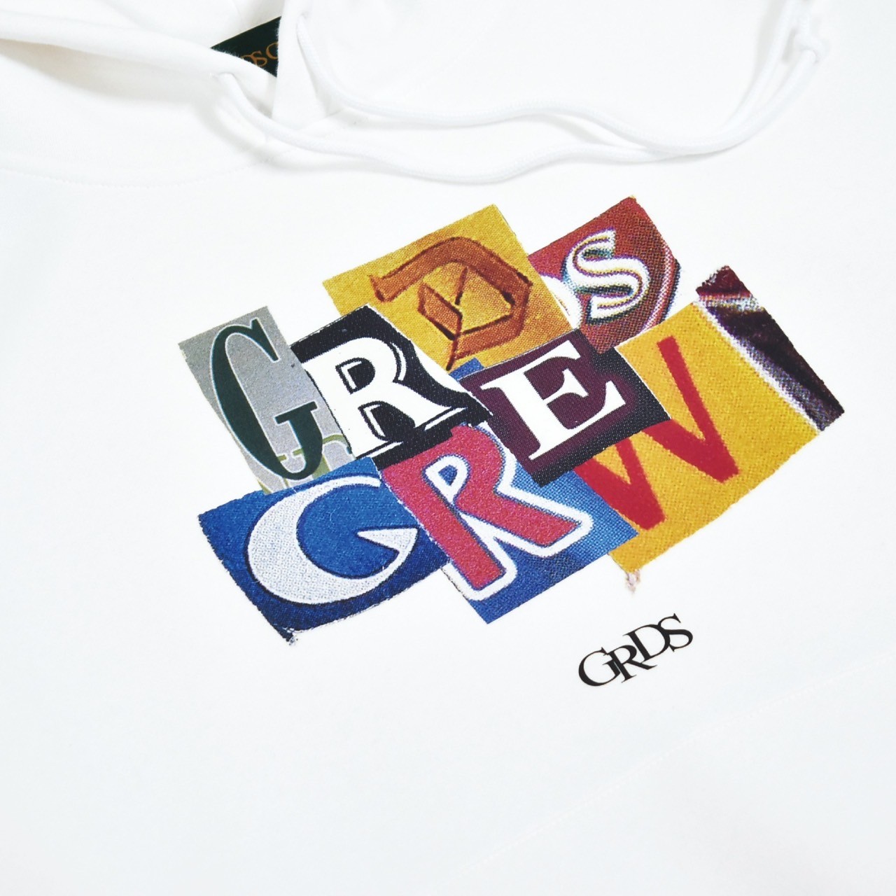 MAGAZINE HOODIE(白)