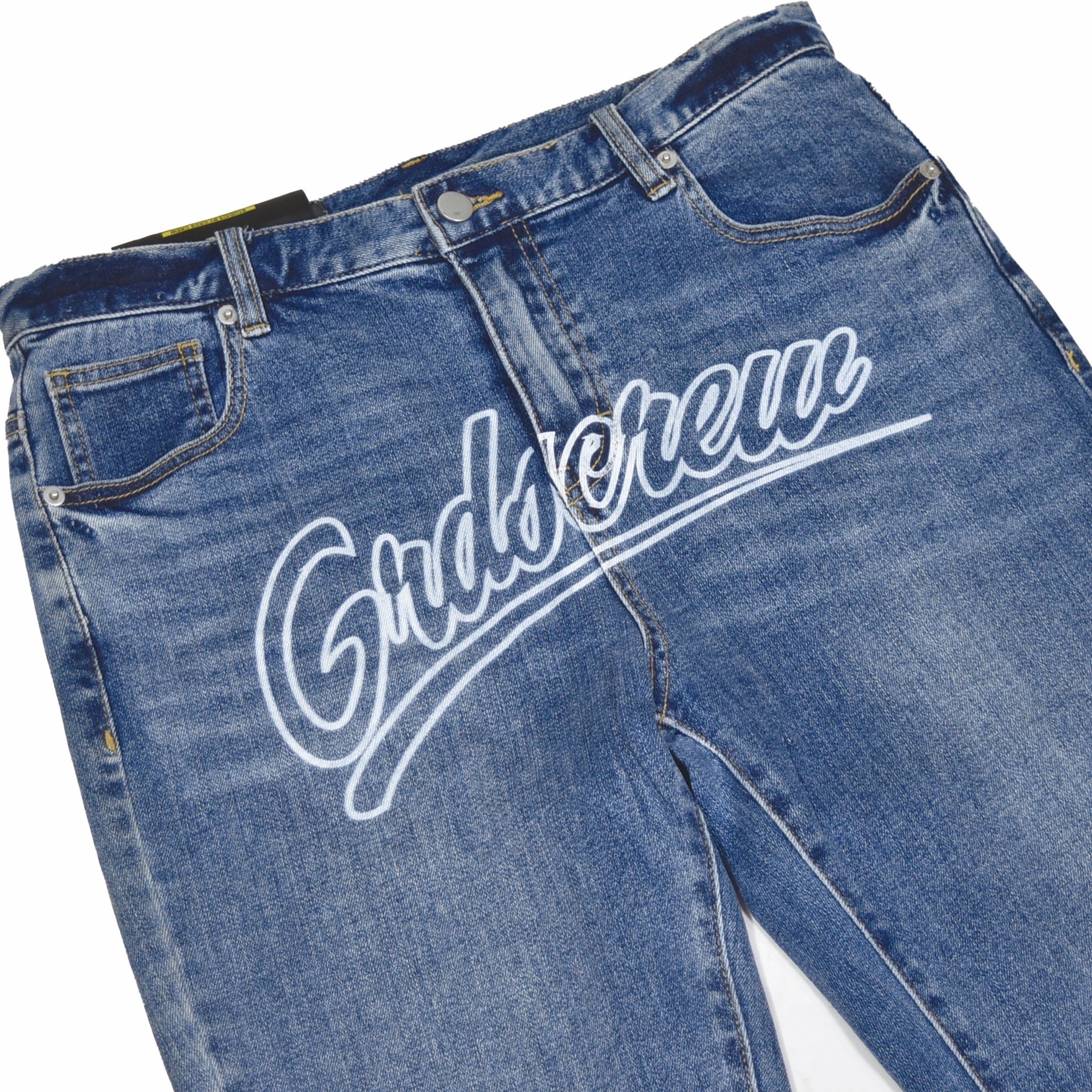 GRDS CREW LOGO JEANS(藍)