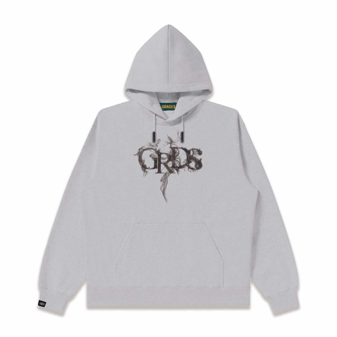 GRDS SMOKE LOGO HOODIE(灰/黑)