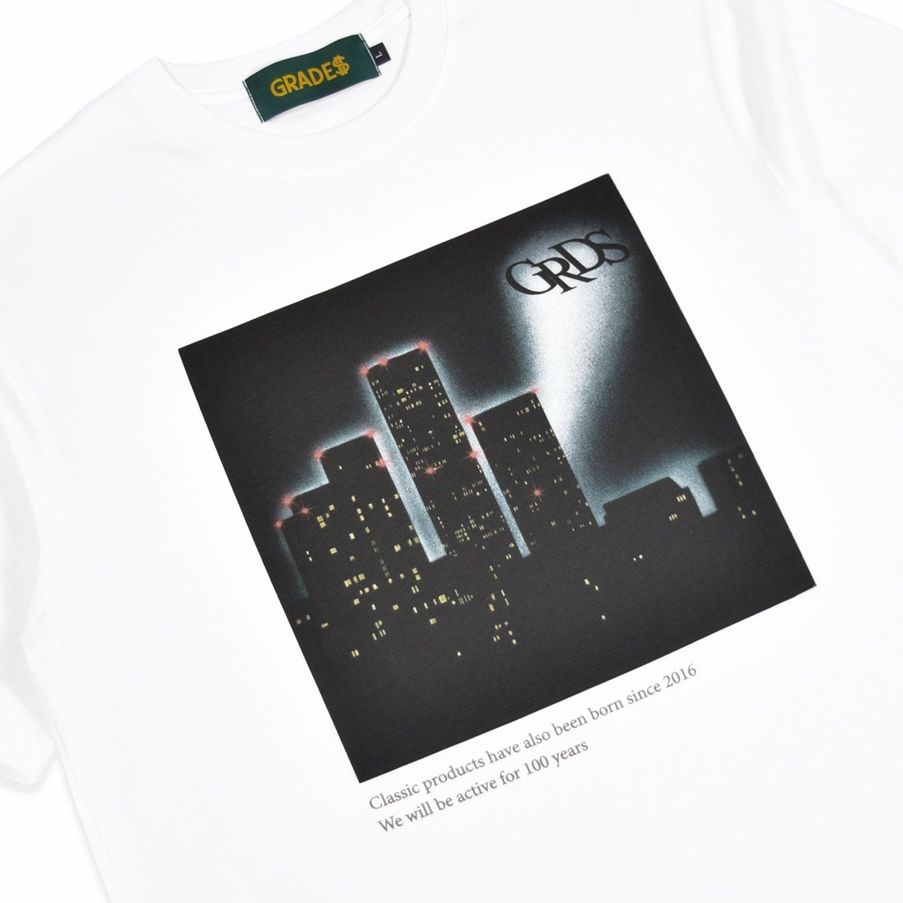 MIDNIGHT SPOLIGHT T-Shirt(白)