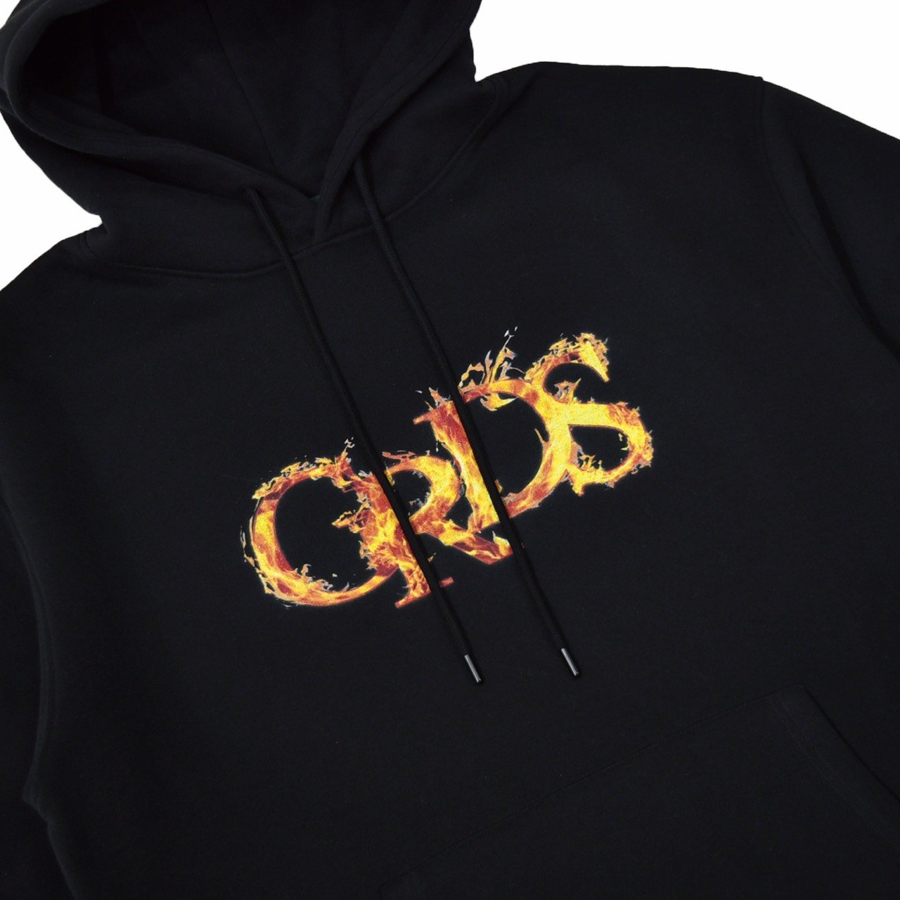 FIRE LOGO HOODIE(黑)