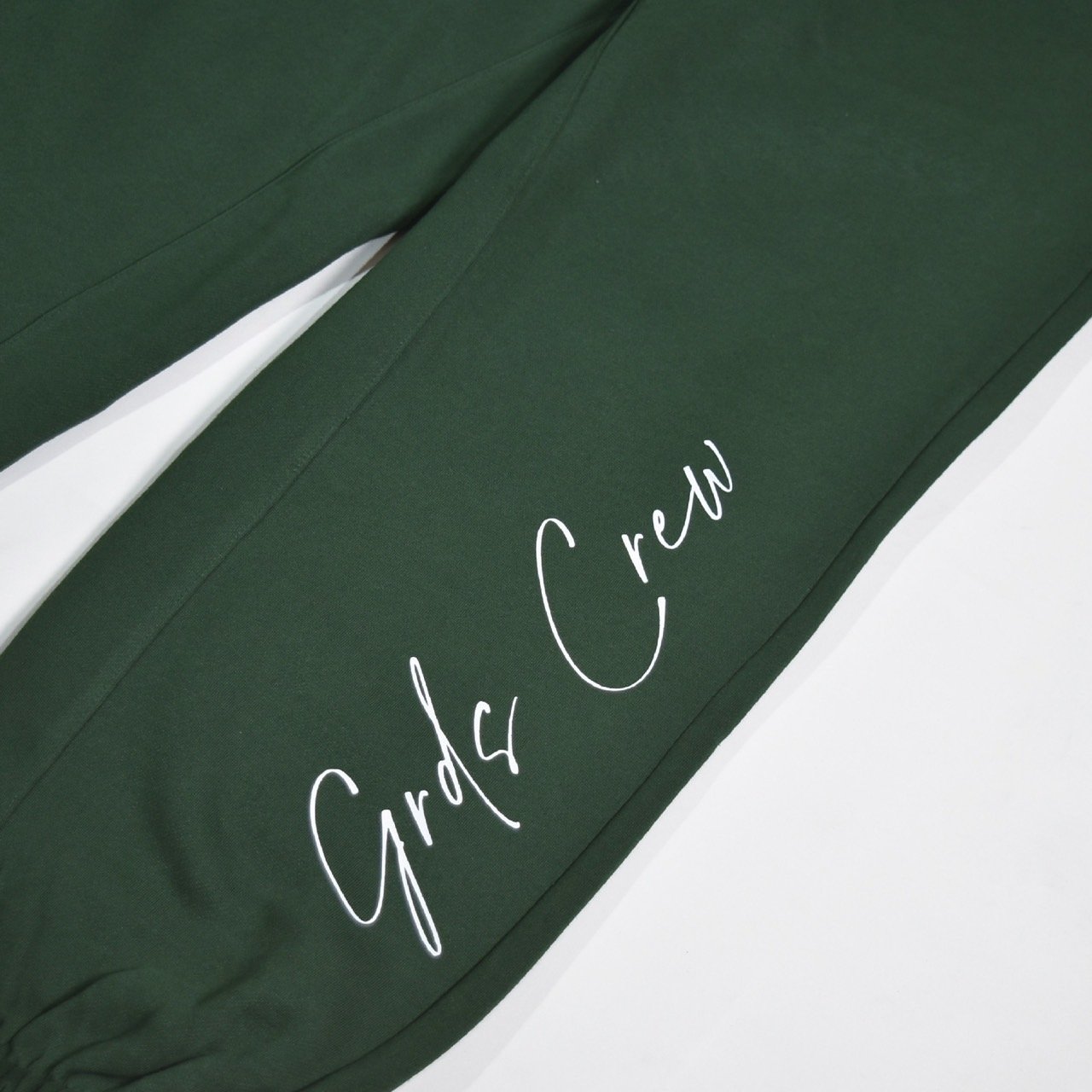 HANDWRITING LOGO SUIT - COTTON PANTS(墨綠)
