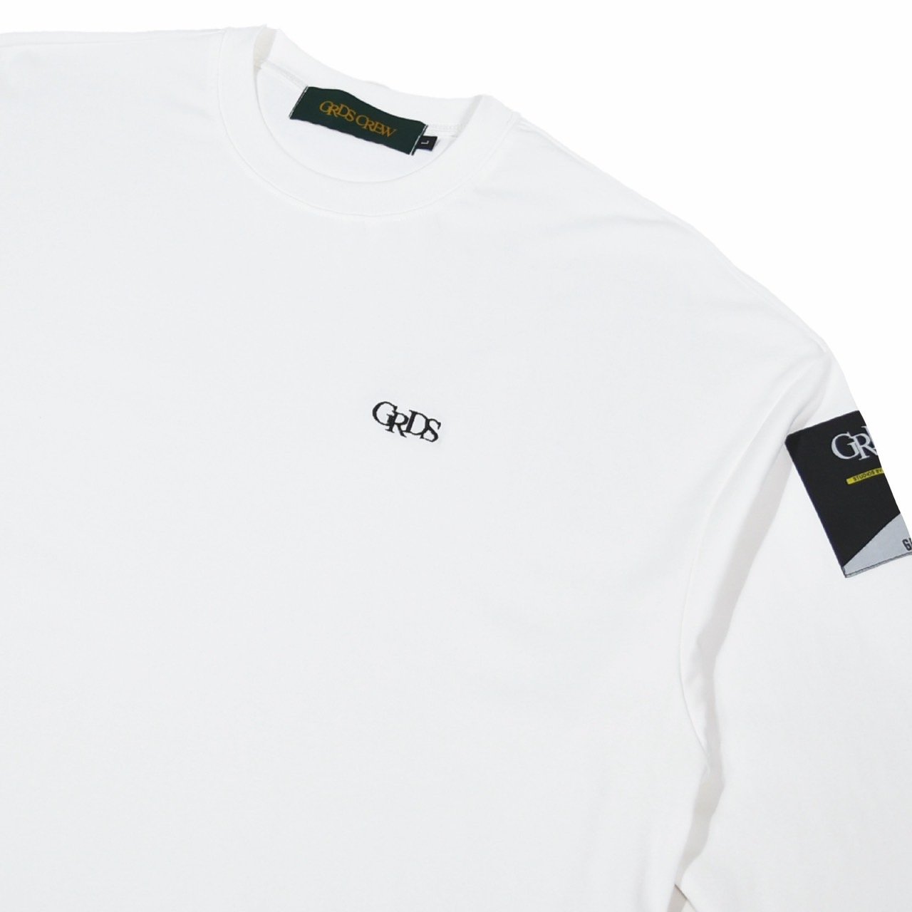 CLASSIC SMALL LOGO L/S TEE(白)