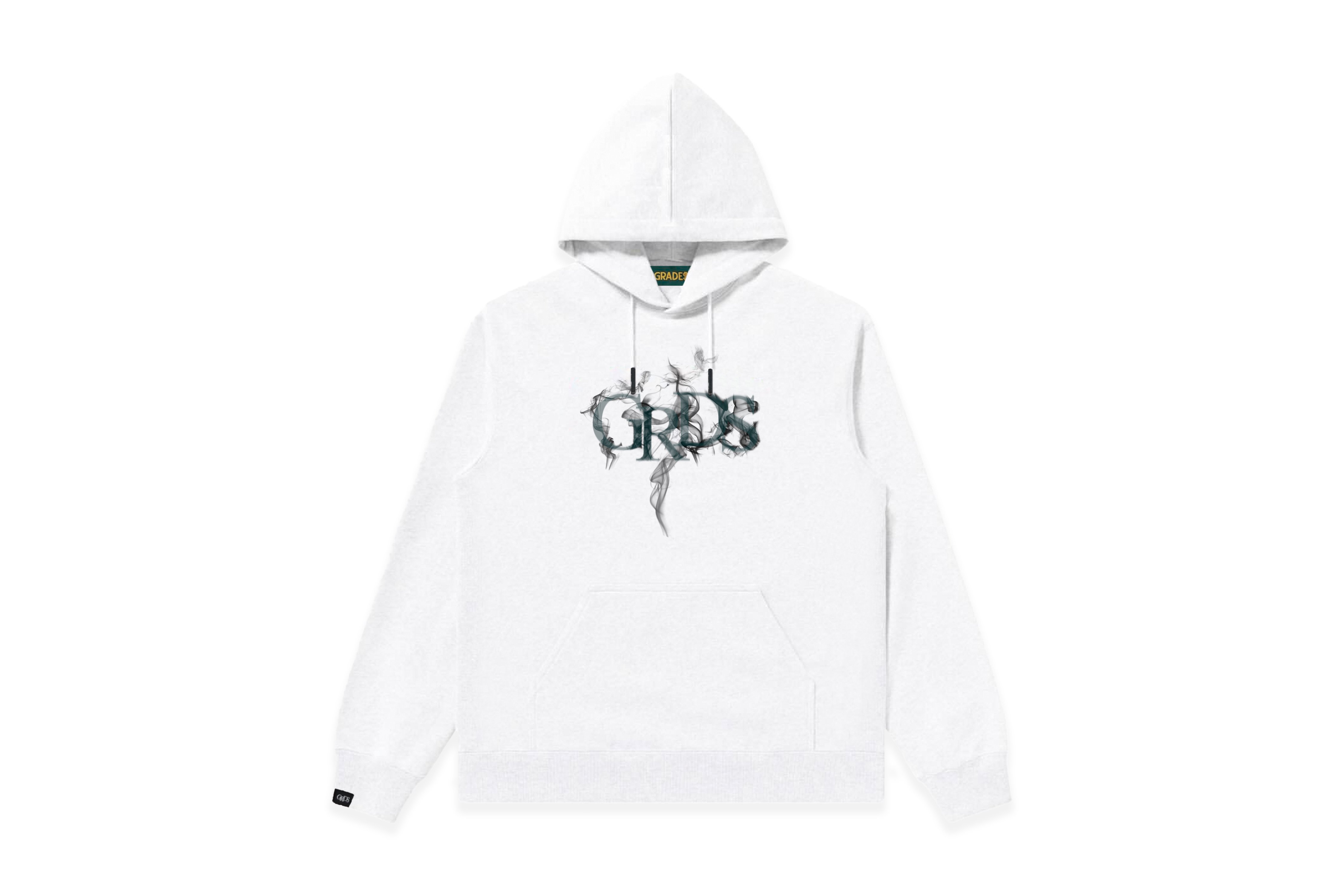 GRDS SMOKE LOGO HOODIE(白/黑) GRDS SMOKE LOGO HOODIE(白/黑)