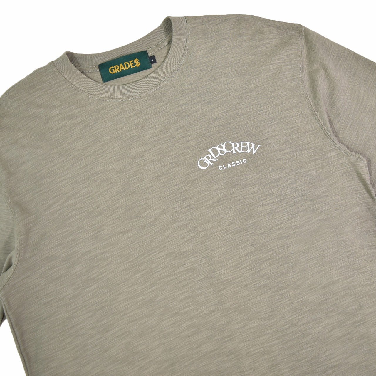 GRDSCREW  L/S Tee(竹節棉/卡其)