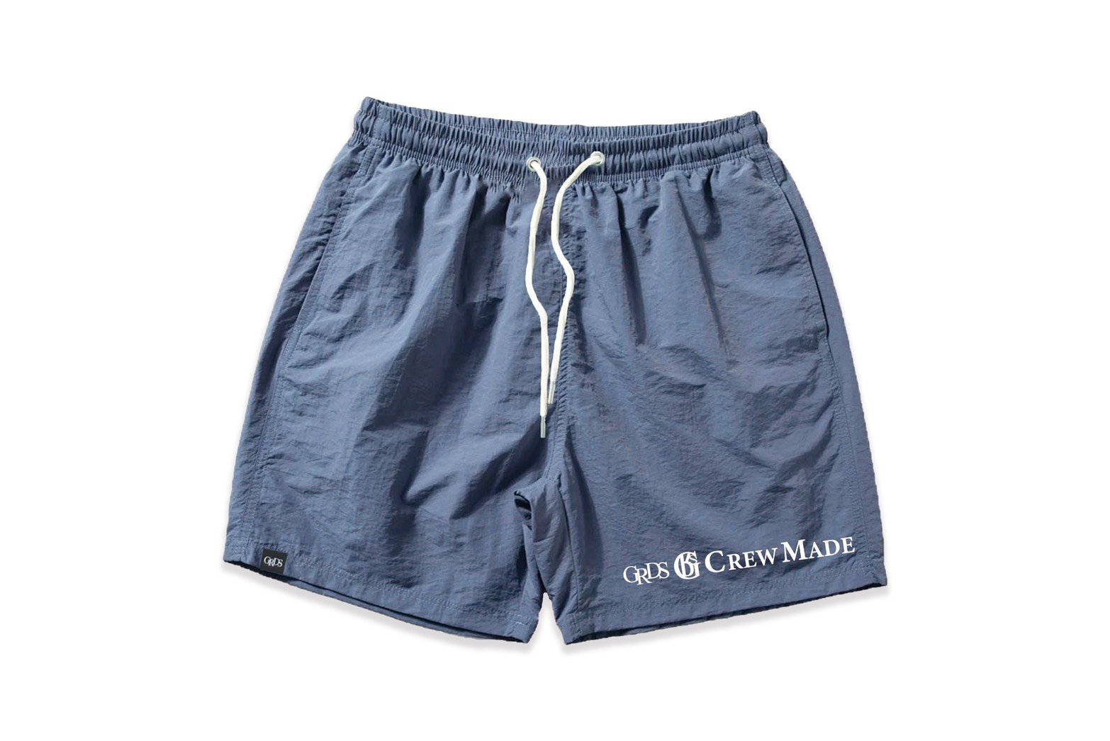 THE SIGN CREW MADE BEACH SHORTS(灰藍色)