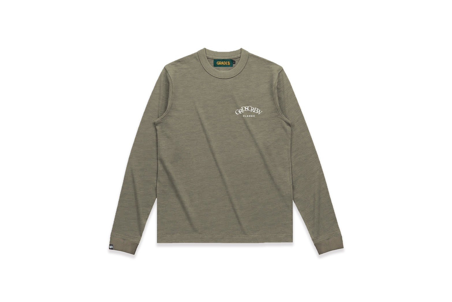 GRDSCREW  L/S Tee(竹節棉/卡其)