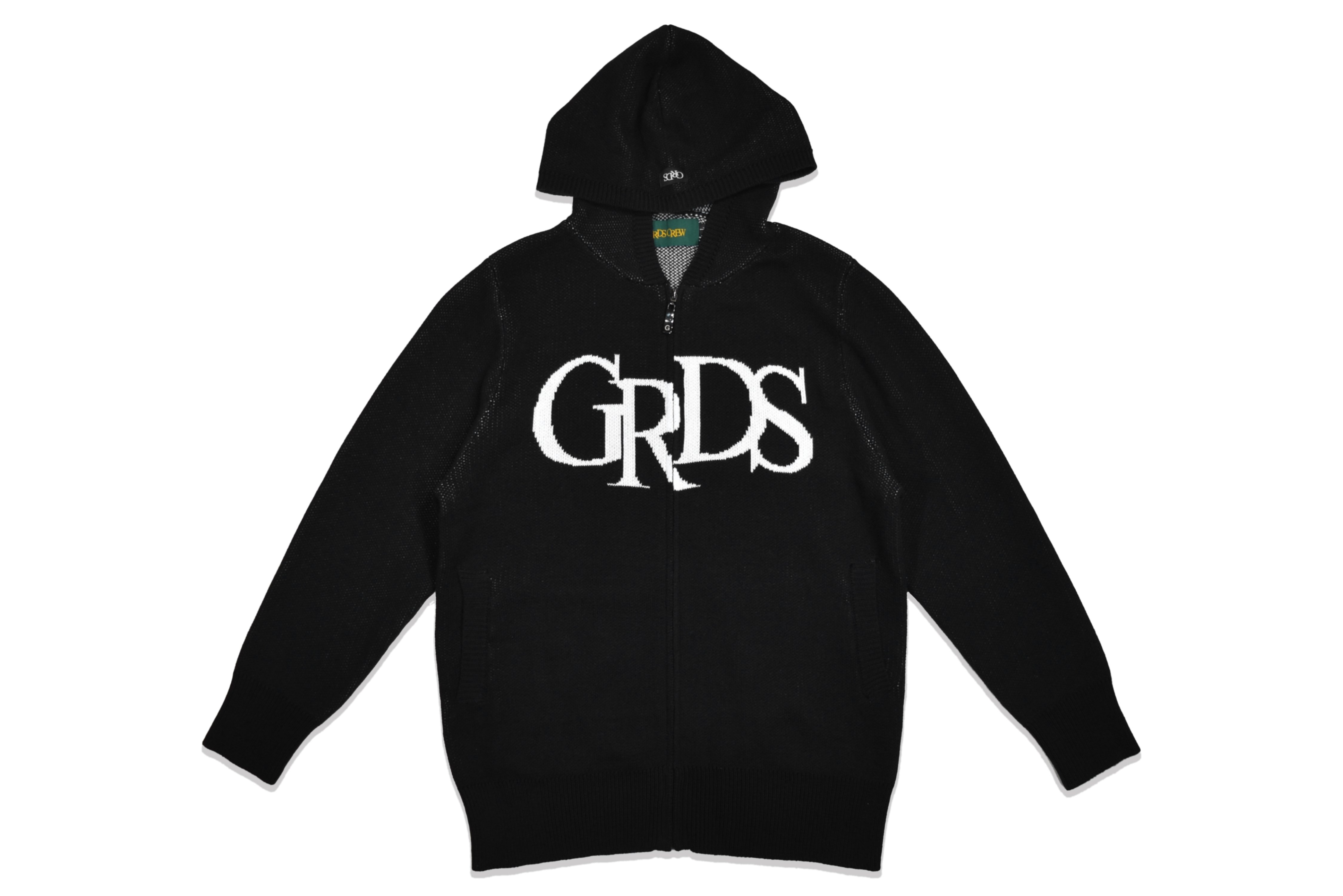 CLASSIC LOGO KNIT ZIPPER HOODIE(黑) CLASSIC LOGO KNIT ZIPPER HOODIE(黑)