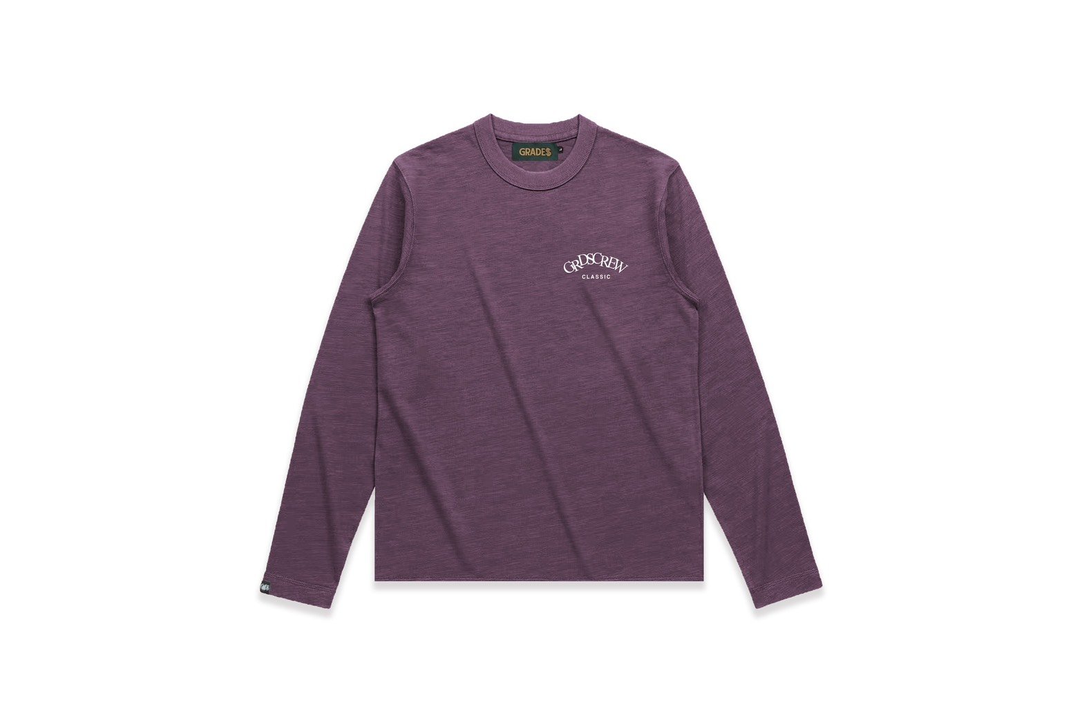 GRDSCREW L/S Tee(竹節棉/紫)