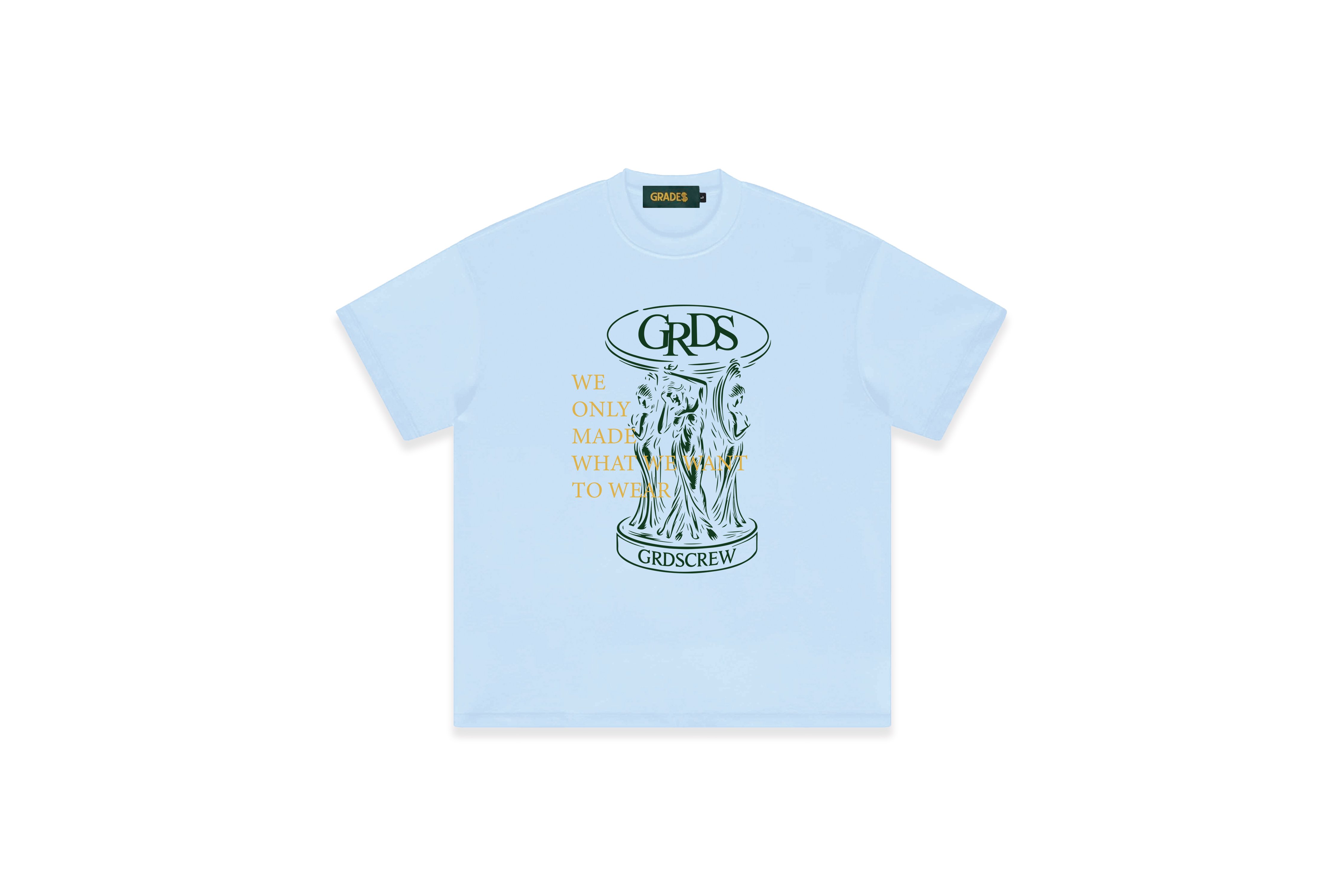 GRDS MANIFESTO T-Shirt(水藍) GRDS MANIFESTO T-Shirt(水藍)