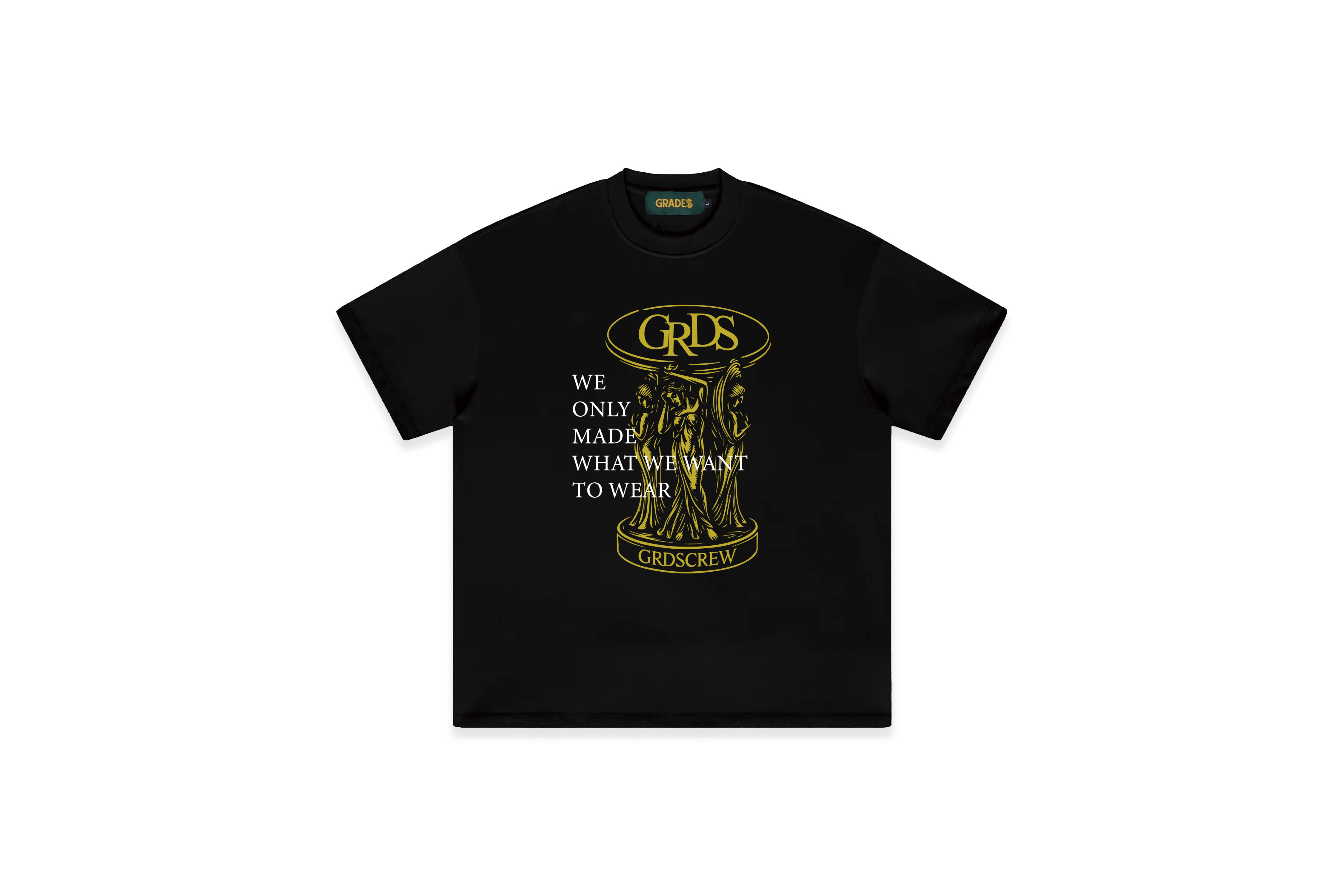 GRDS MANIFESTO T-Shirt(黑) GRDS MANIFESTO T-Shirt(黑)