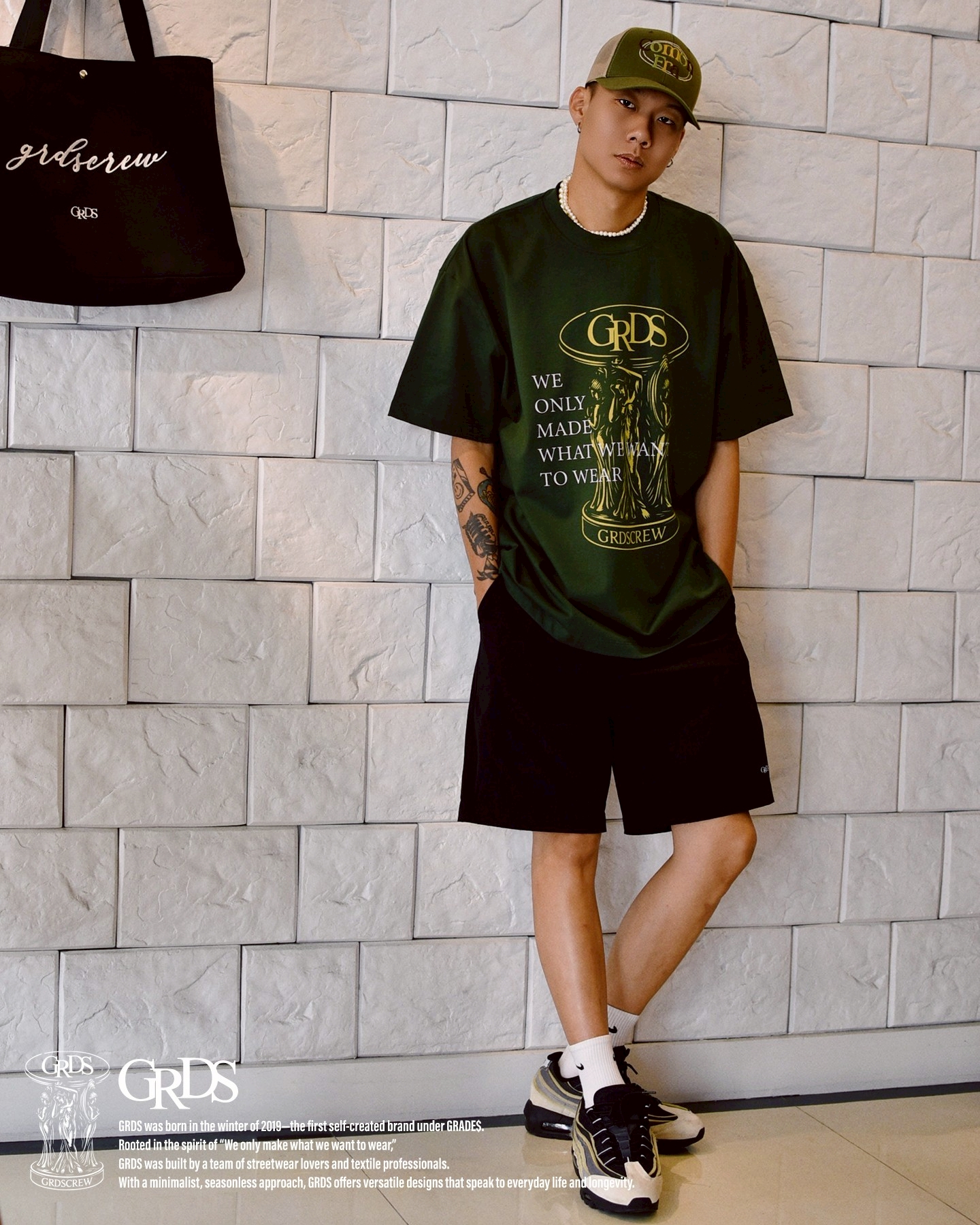 GRDS Official / GRDS MANIFESTO T-Shirt(四色)  -  只做我們想穿的  「WE ONLY MADE WHAT WE WANT TO WEAR」  這不只是字句，