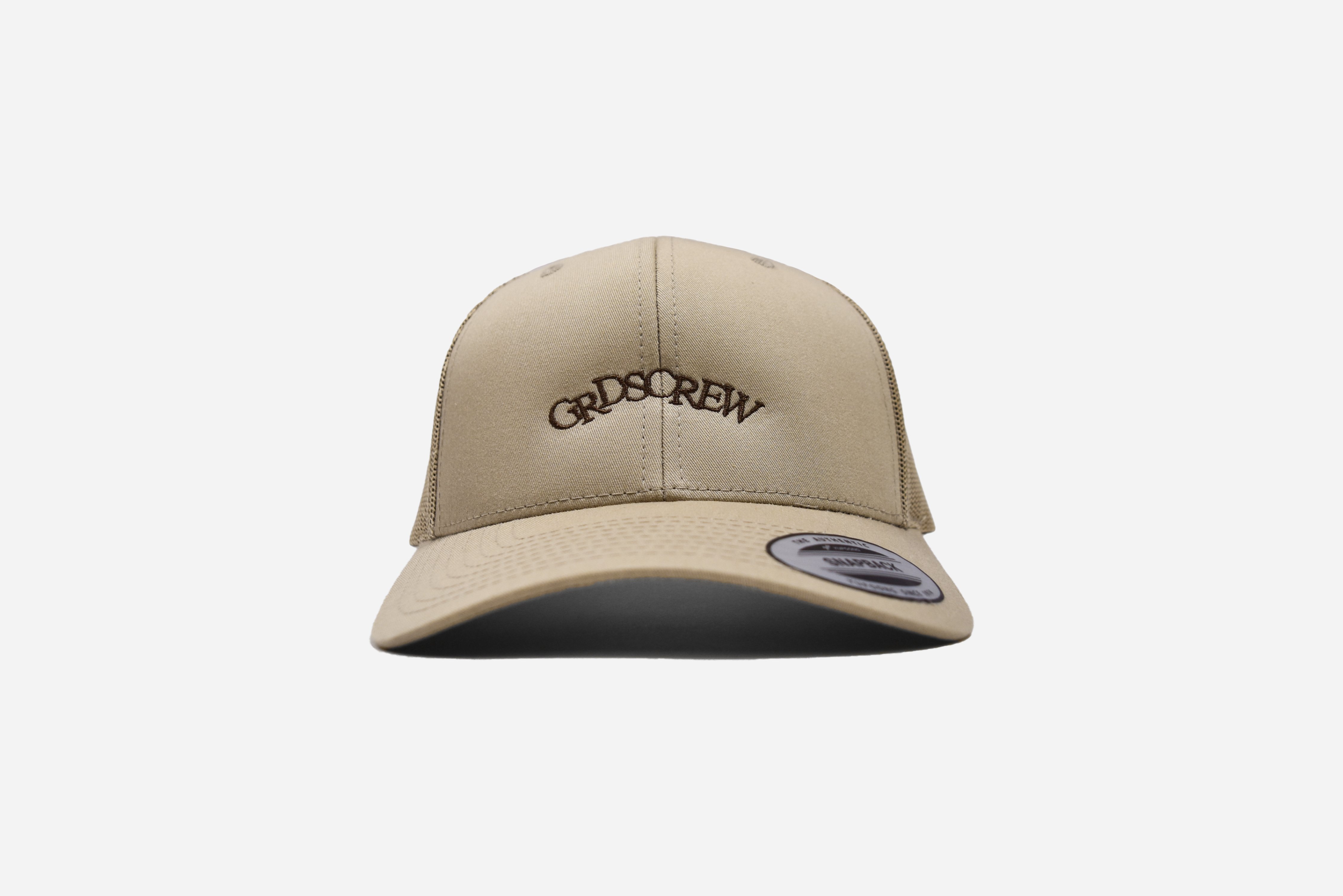 GRDSCREW CLASSIC TRUCKER CAP(卡其) GRDSCREW CLASSIC TRUCKER CAP(卡其)