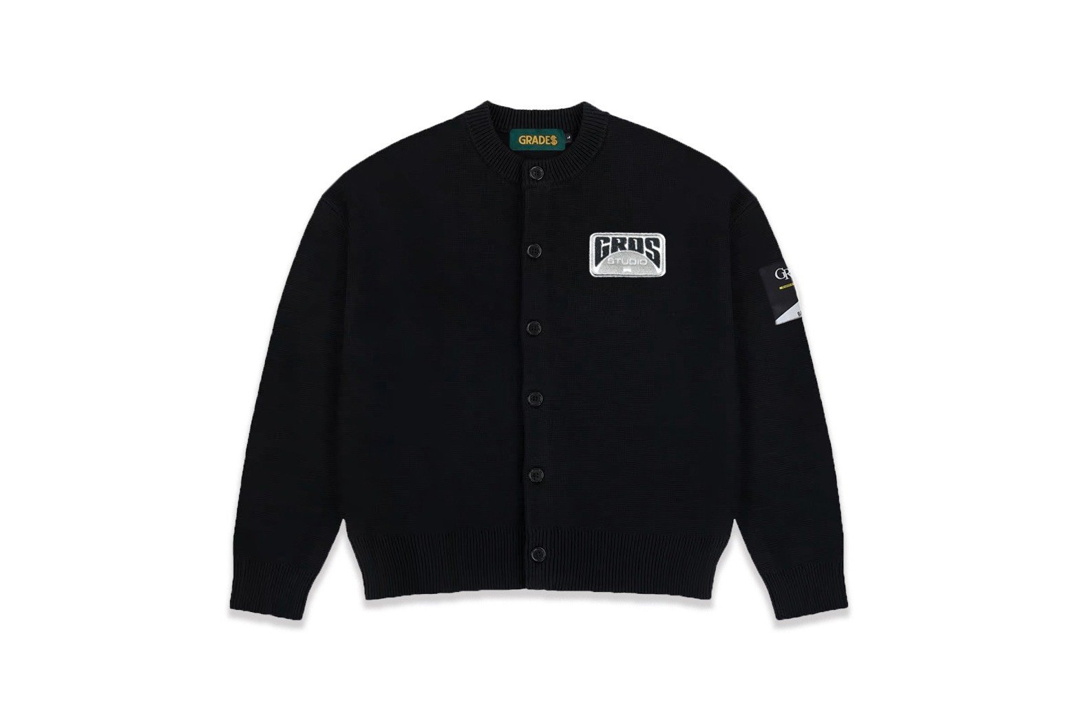 ROUTE MARKER KNIT JACKET(針織/黑)