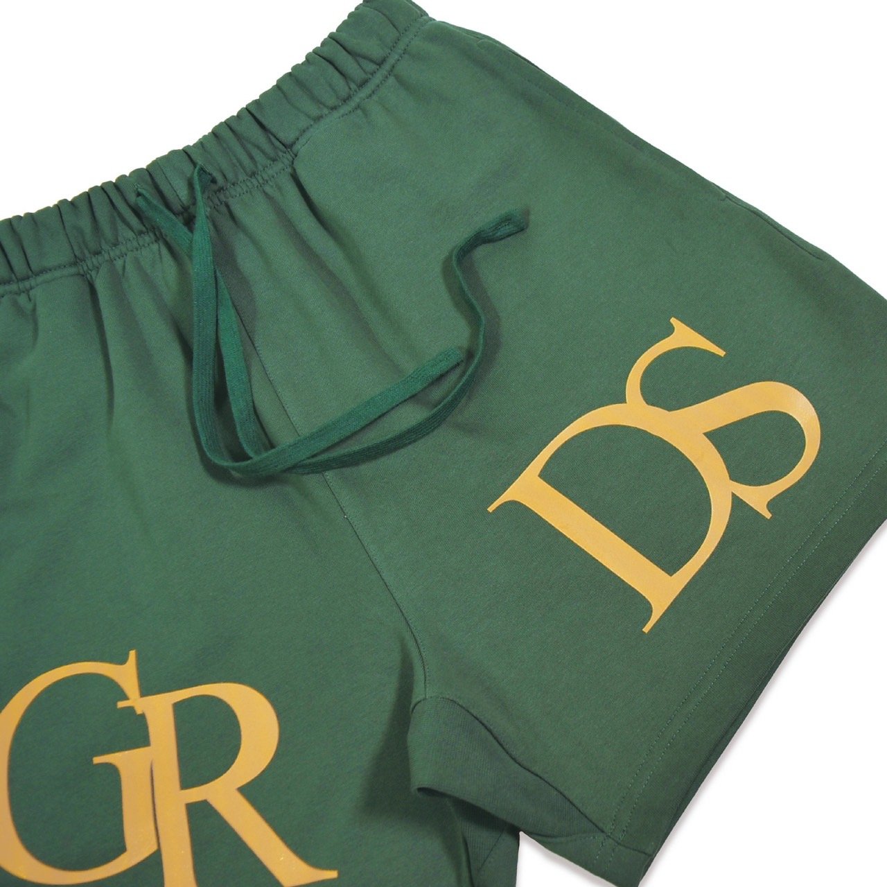 CLASSIC BIG LOGO COTTON SHORTS(墨綠)