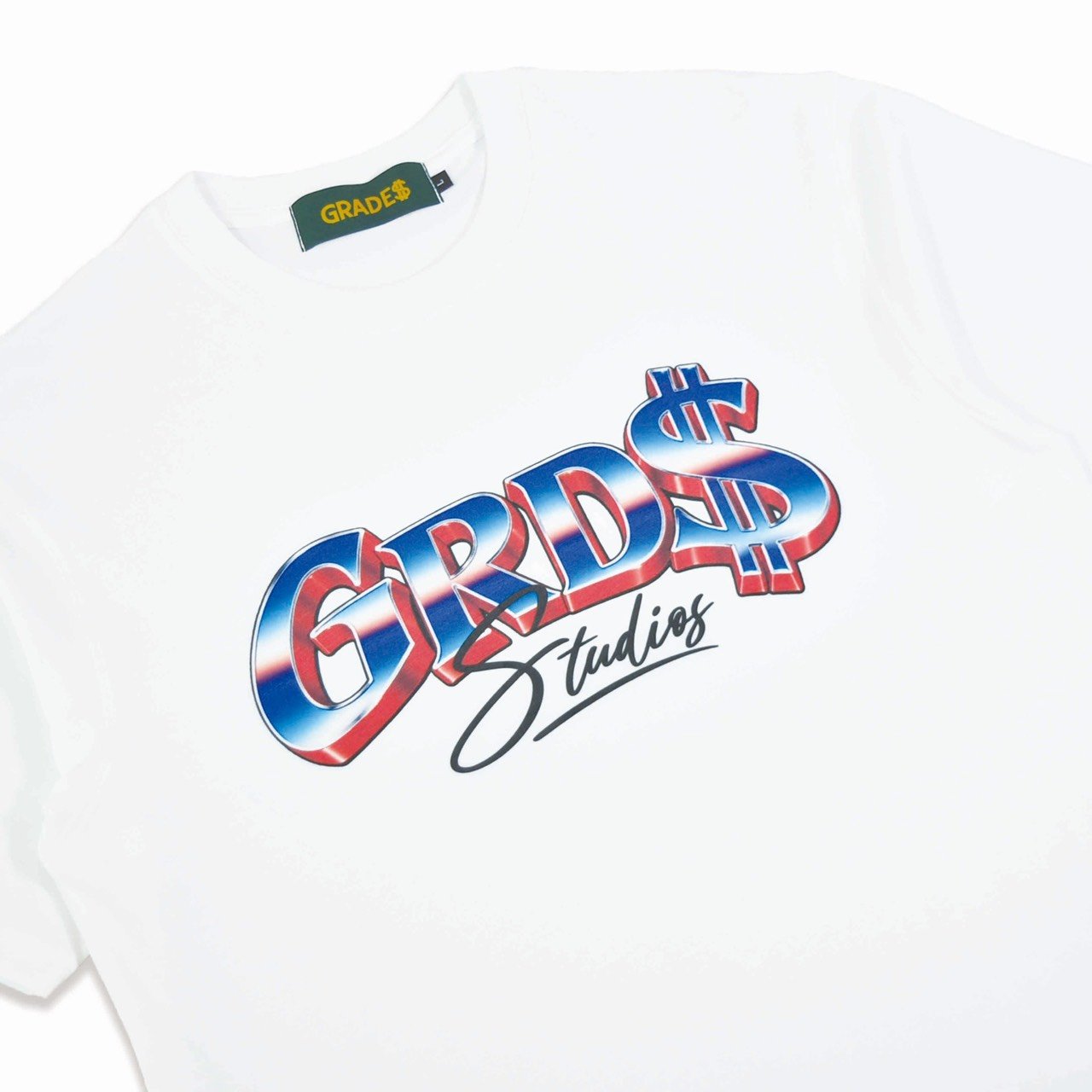 METALLIC DOLLAR T-Shirt(白)