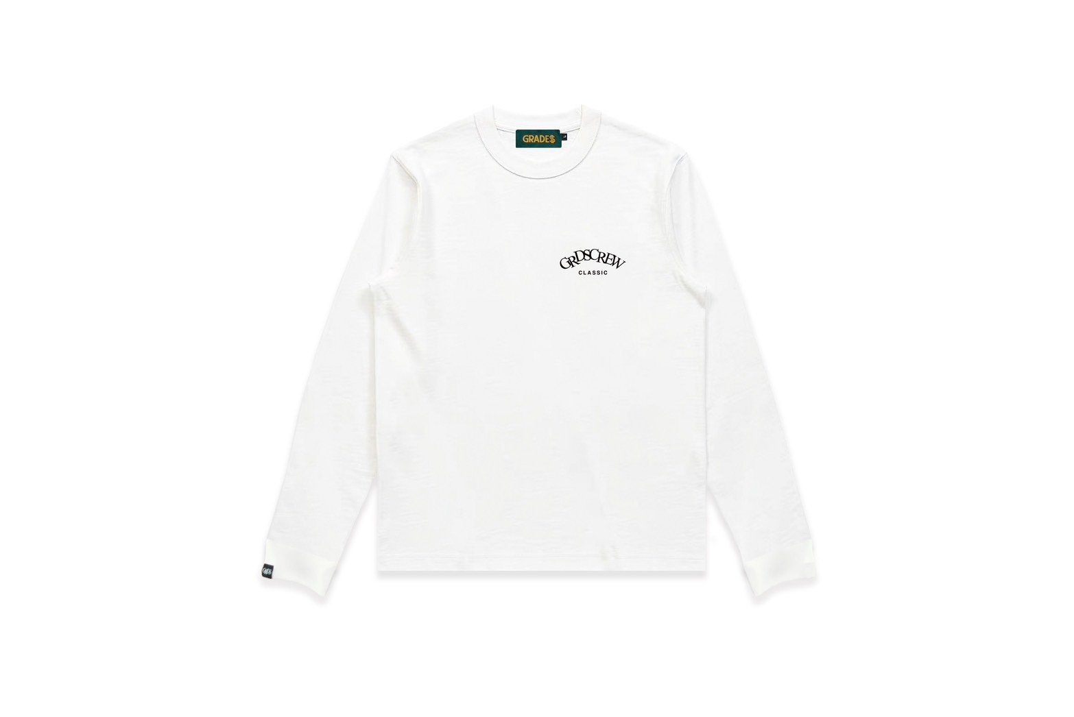 GRDSCREW L/S Tee(竹節棉/白)