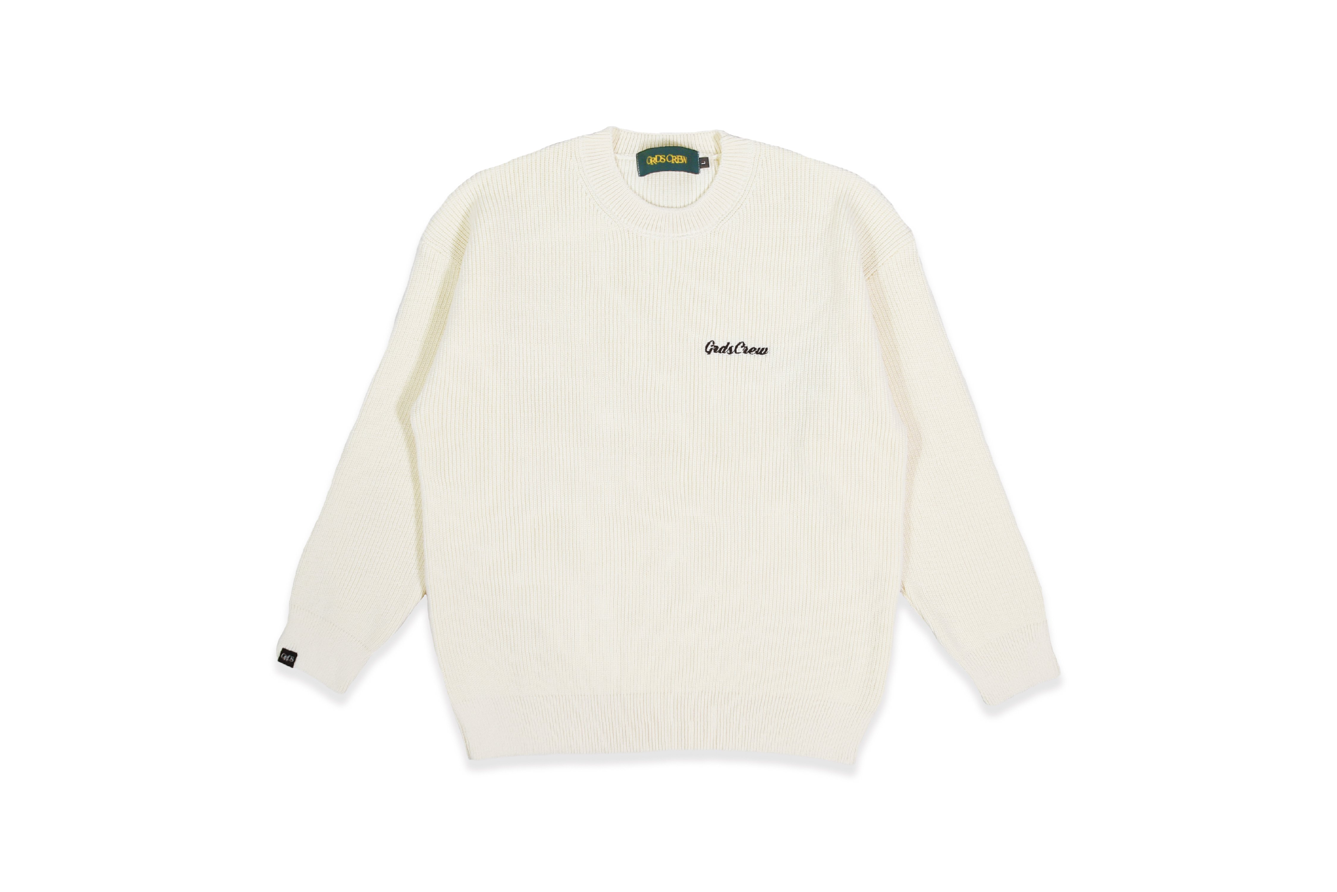 SWASHES LOGO KNIT SWEATER(米白) SWASHES LOGO KNIT SWEATER(米白)