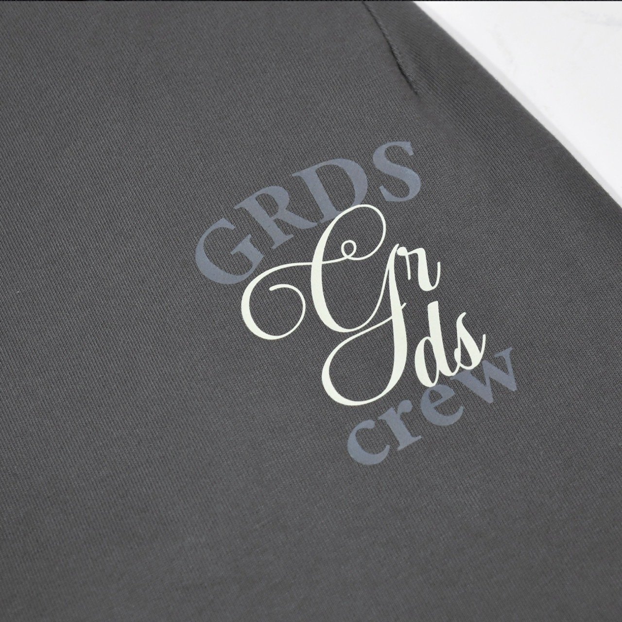 HANDWRITTEN COTTON PANTS(灰)