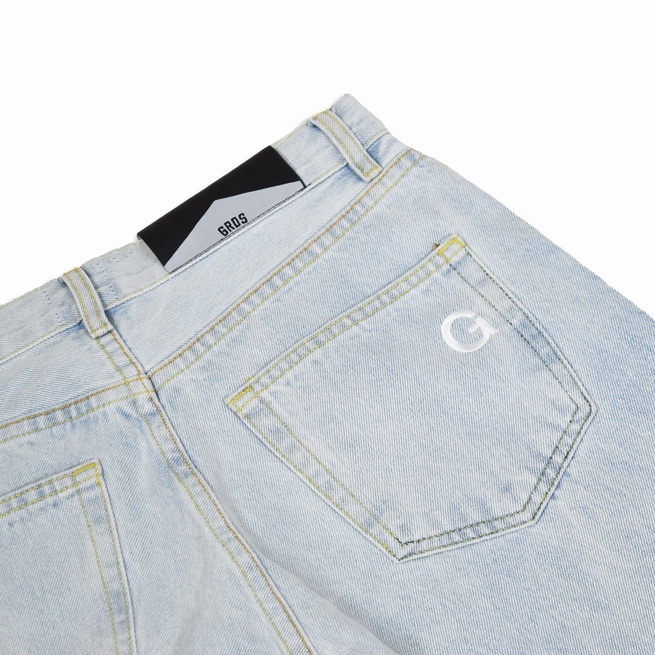 GRDSCREW WASHED DENIM JEANS(淺藍)