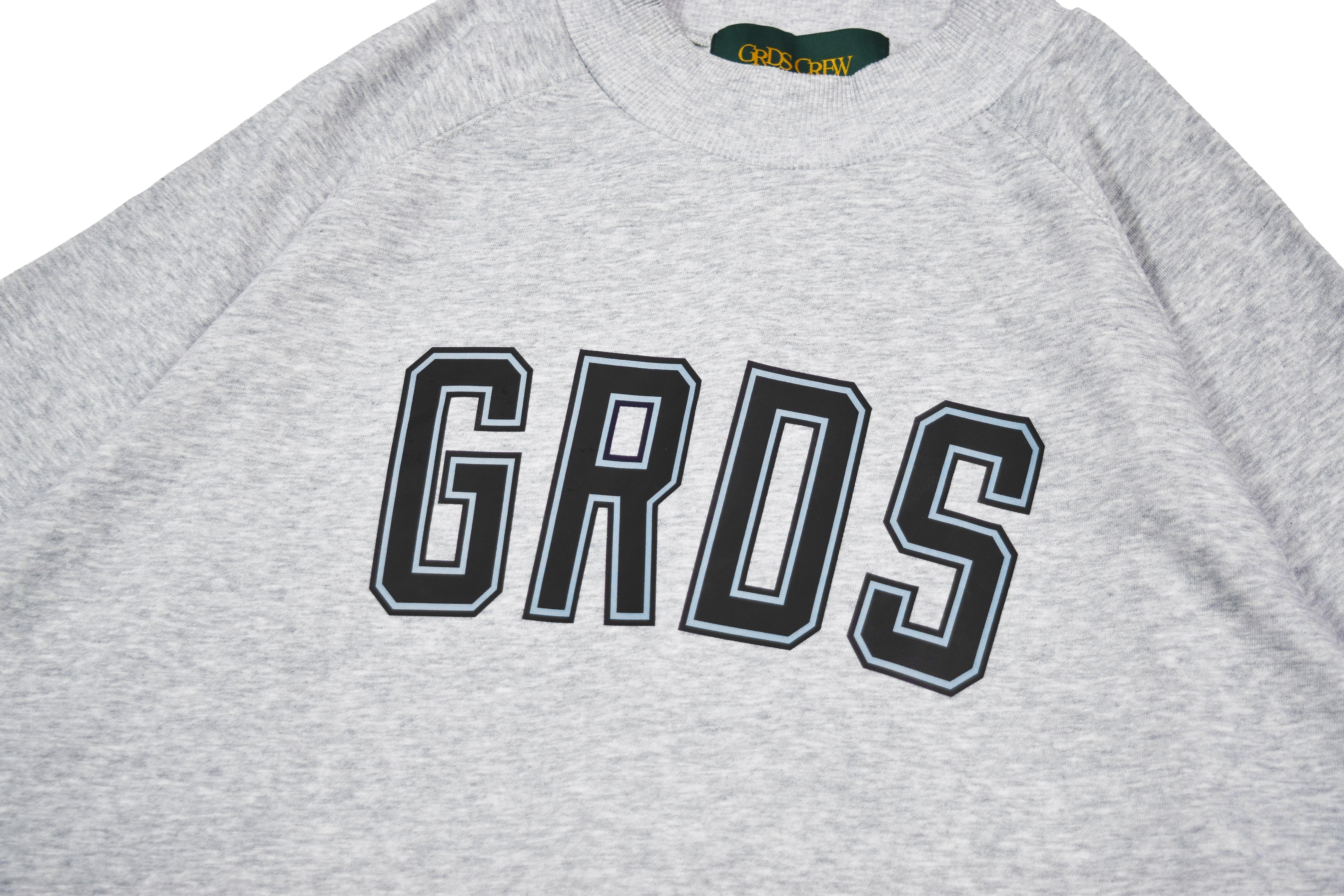 SPORTS LOGO RIB T-Shirt(灰)