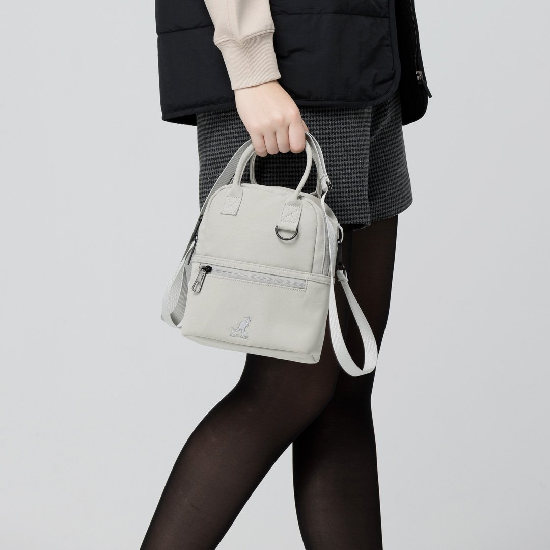 KANGOL袋鼠手提小兩用包-綠